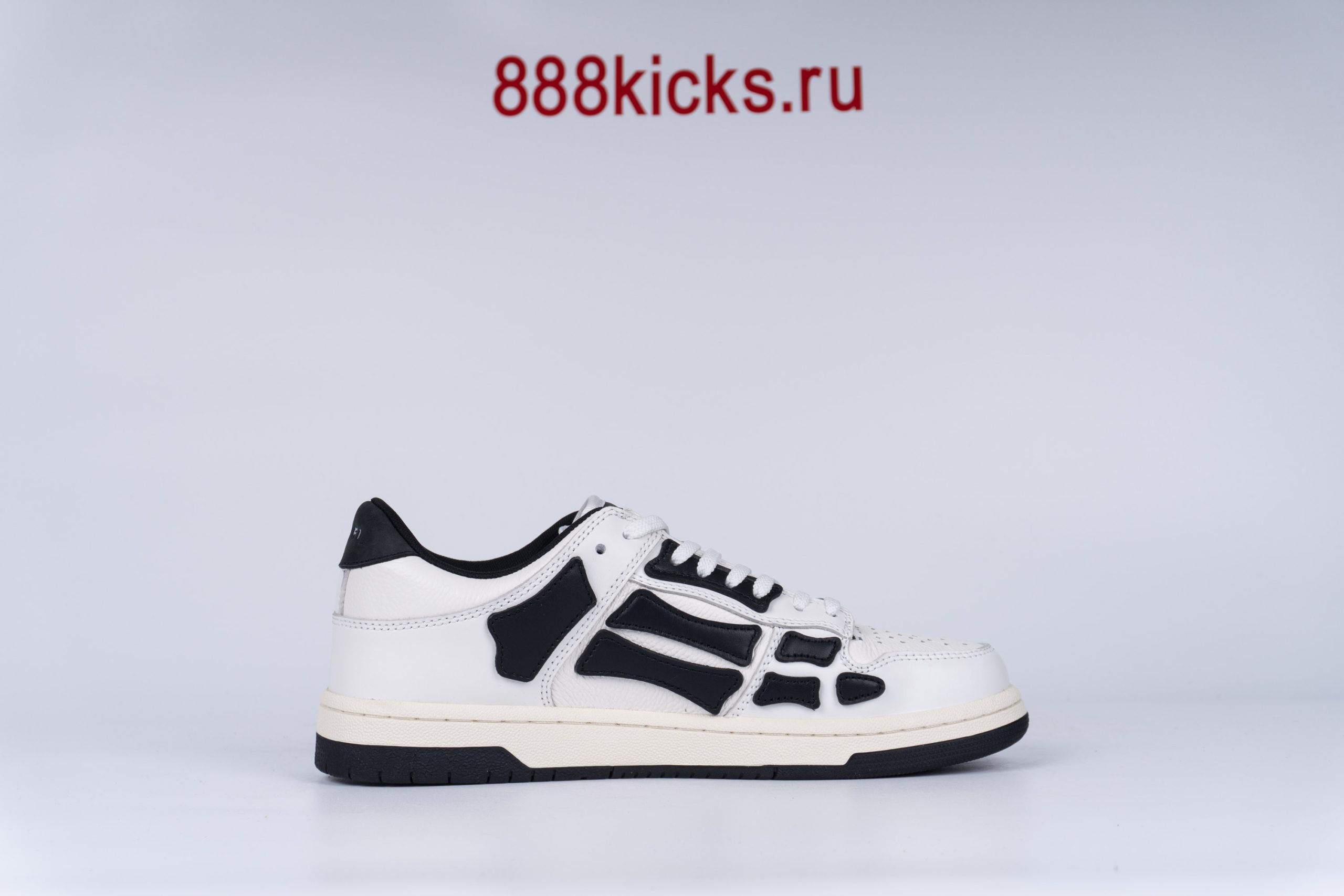 AMIRI Skel Top Hi White Black