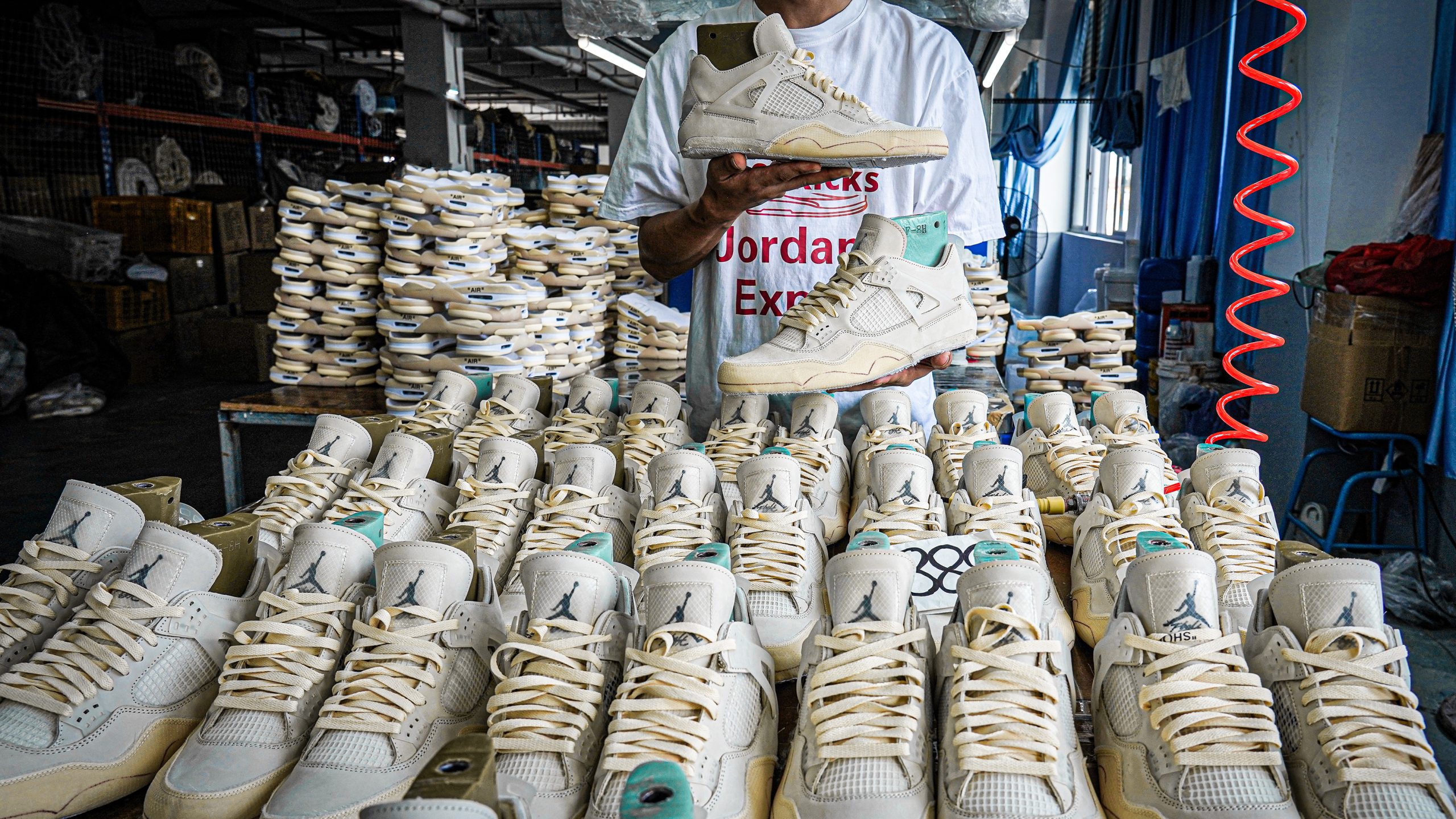 Jordan 4 Retro Off-White Sail