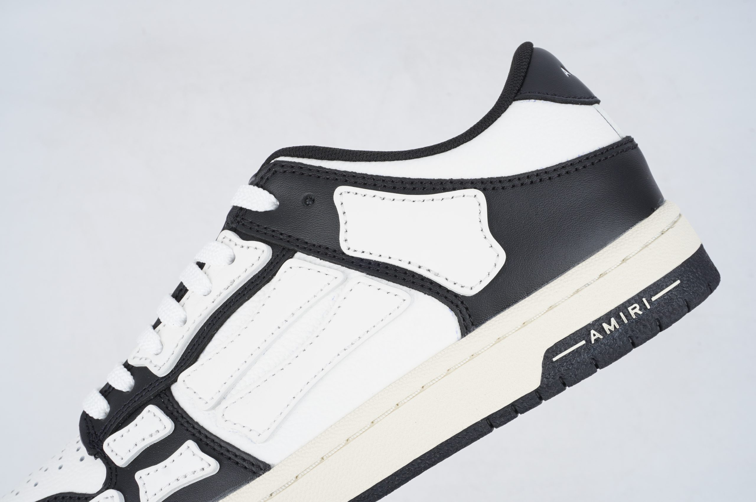 AMIRI Bone Runner Black White