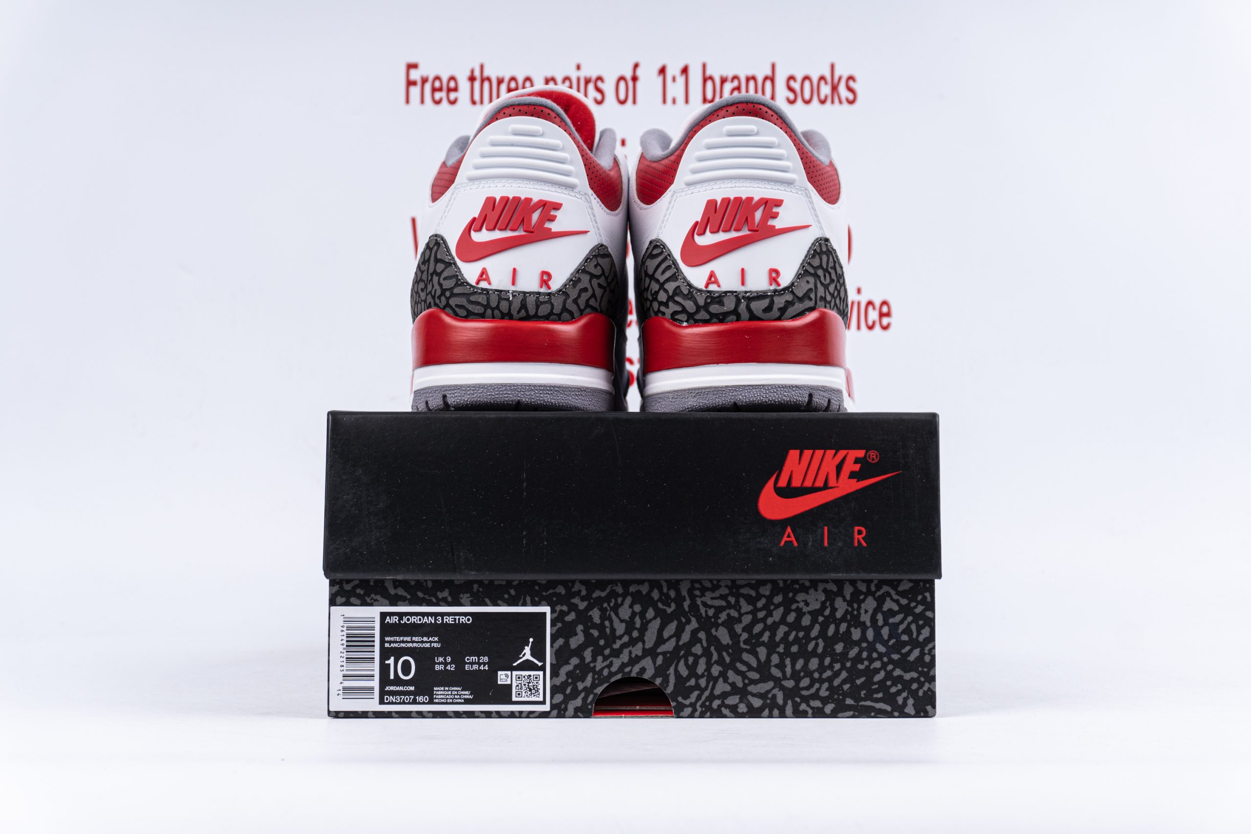 Jordan 3 Retro Fire Red 2022