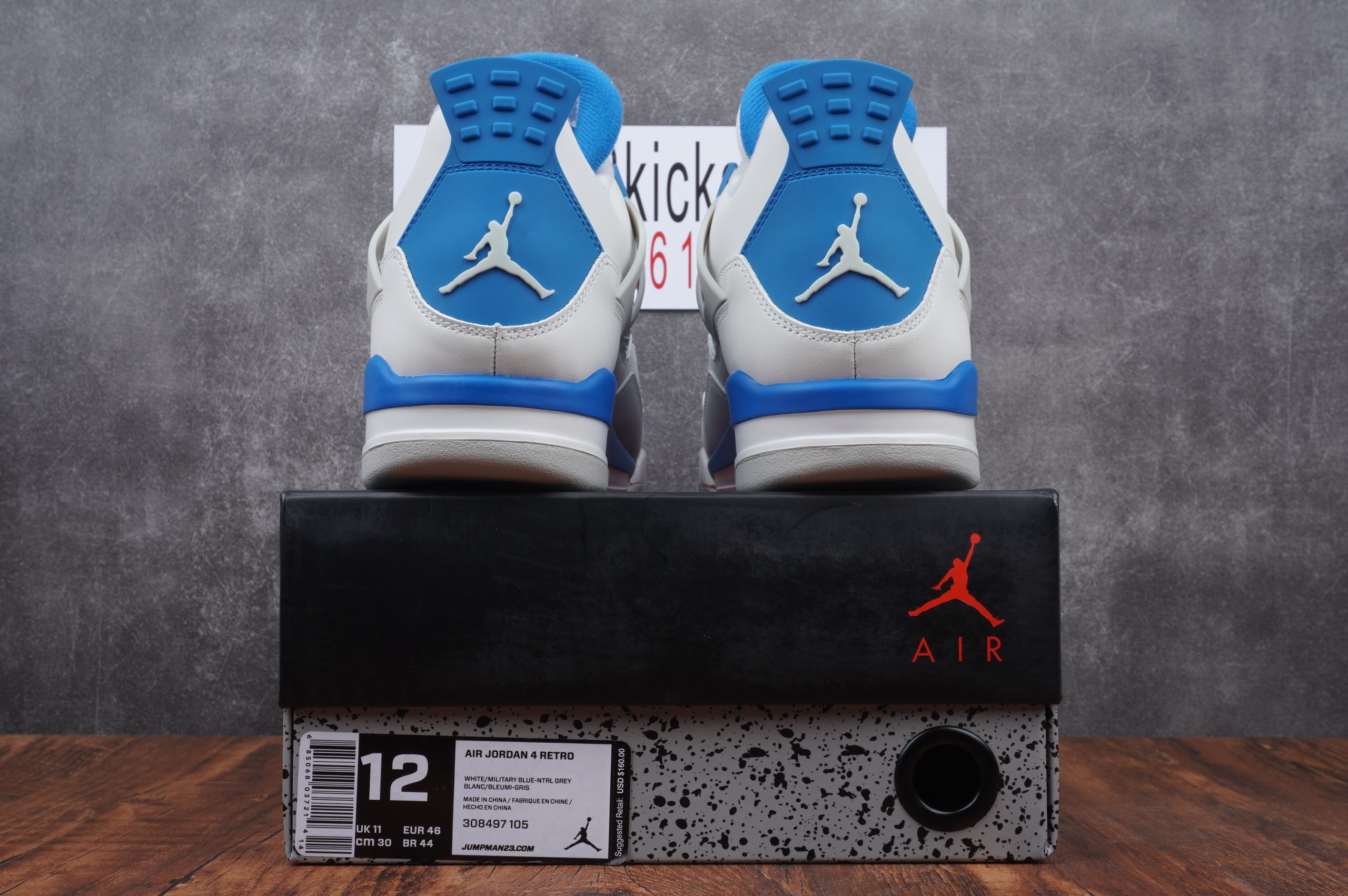 Jordan 4 Retro Military Blue 2012