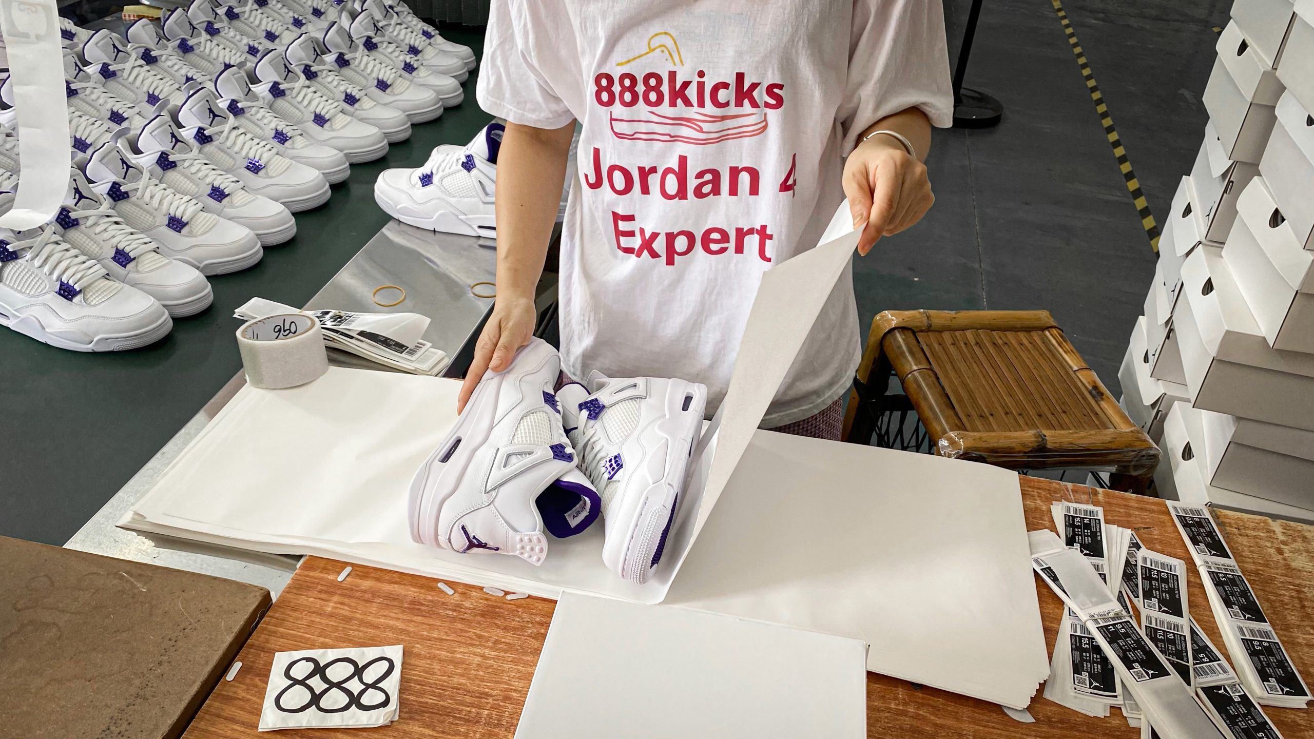 Jordan 4 Retro Metallic Purple