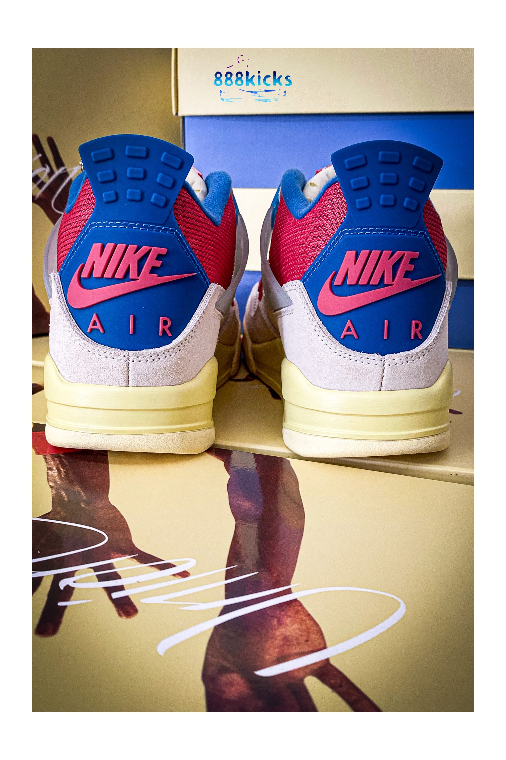 Jordan 4 Retro Union Guava Ice