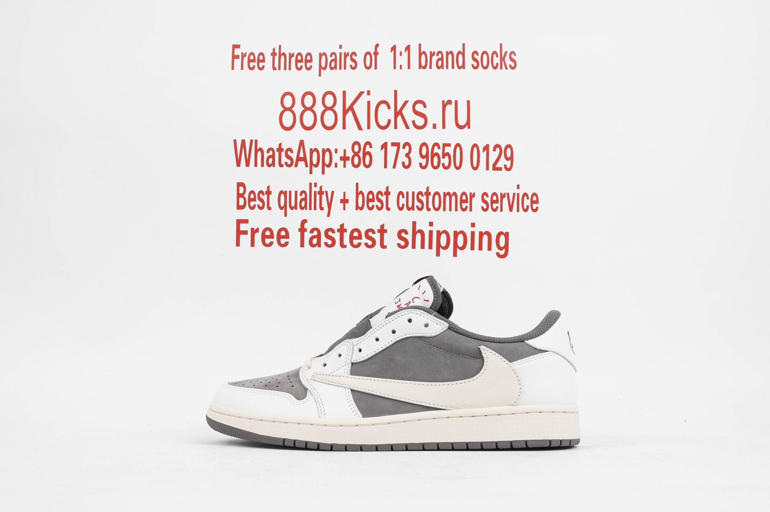 Jordan 1 Retro Low Travis Scott Reverse Mocha