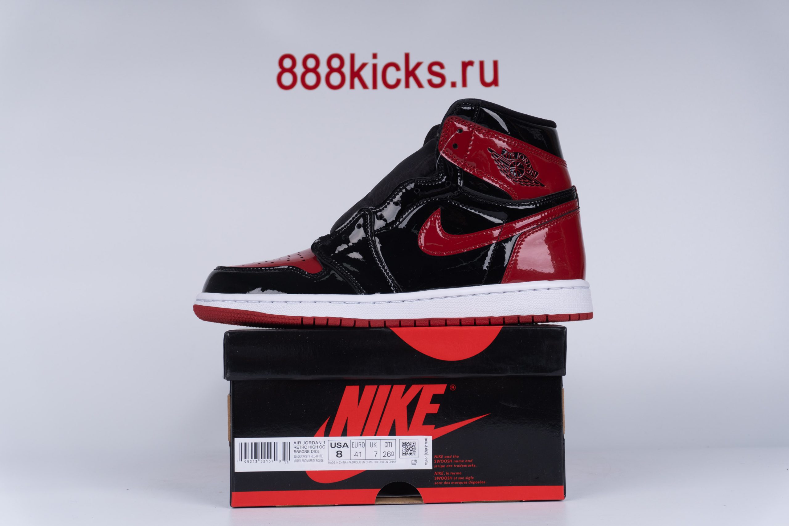 Jordan 1 Retro High OG Patent Bred