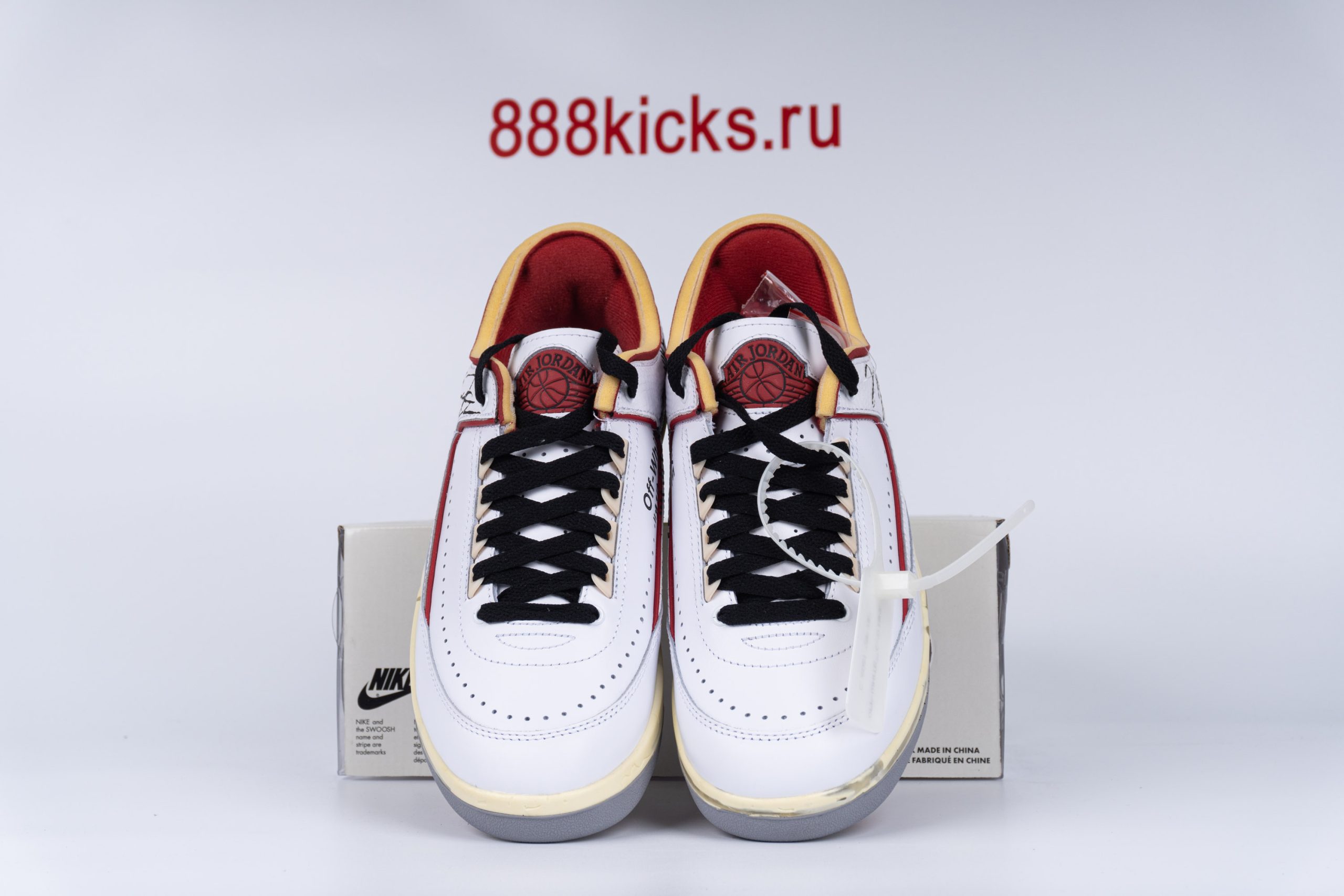 Jordan 2 Retro Low SP Off-White White Red