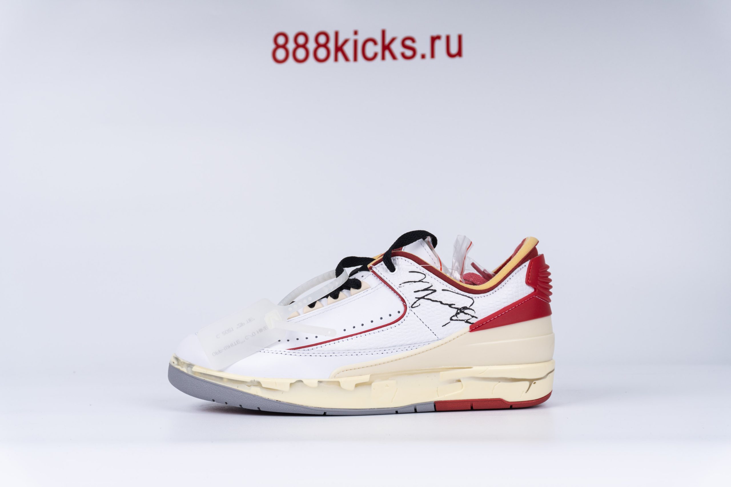 Jordan 2 Retro Low SP Off-White White Red