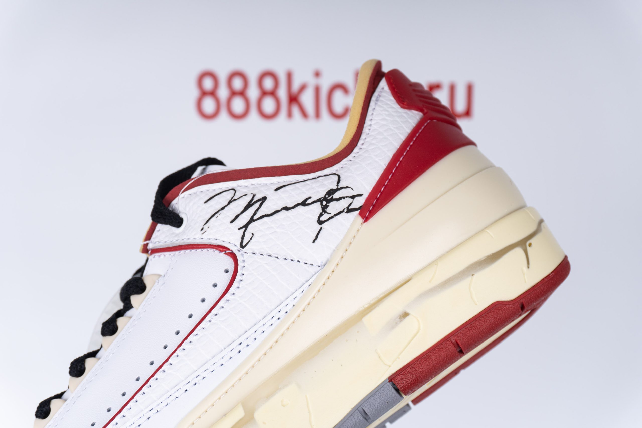 Jordan 2 Retro Low SP Off-White White Red