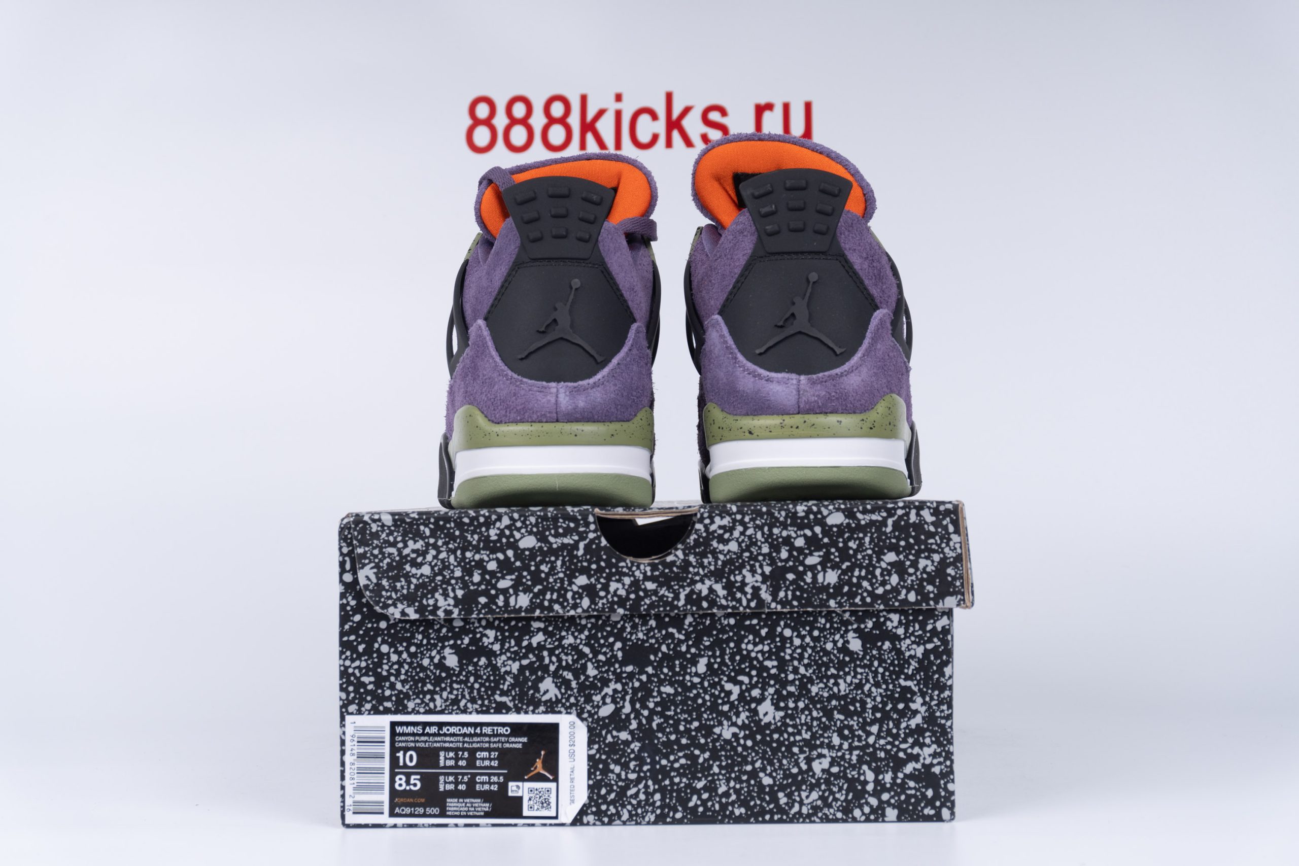Jordan 4 Retro Canyon Purple (W)
