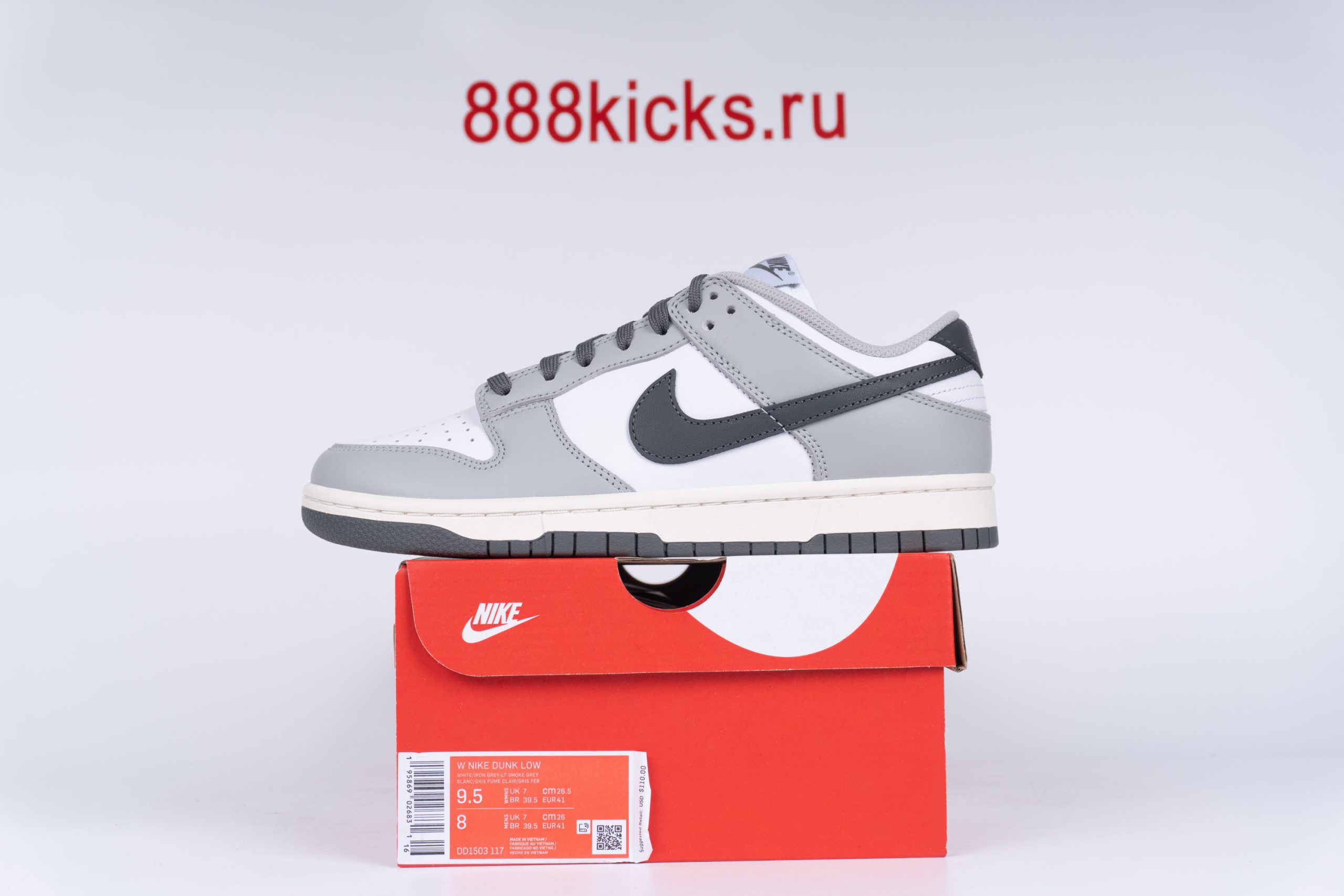 Nike Dunk Low Light Smoke Grey (W)