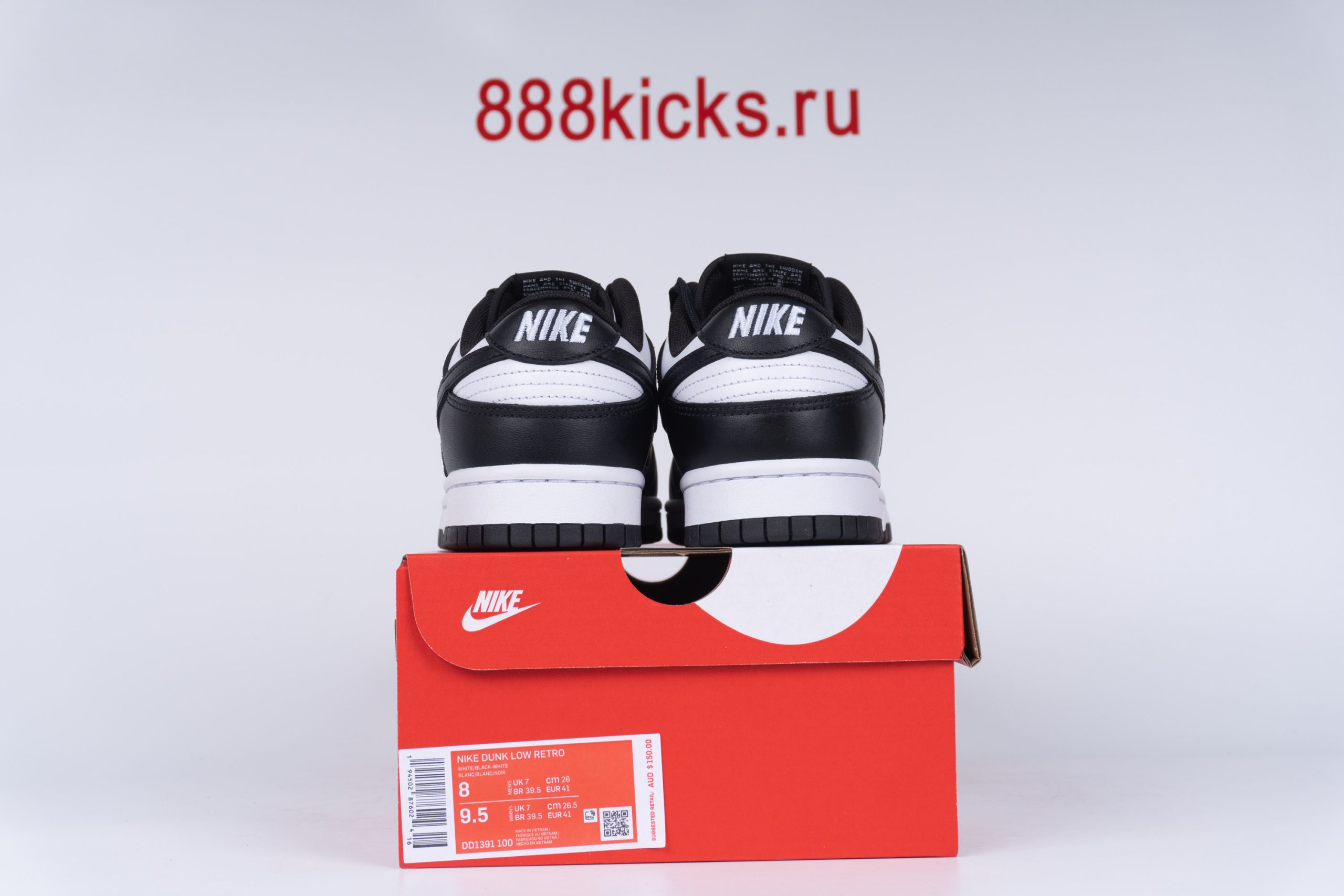 Nike Dunk Low Retro White Black Panda 2021