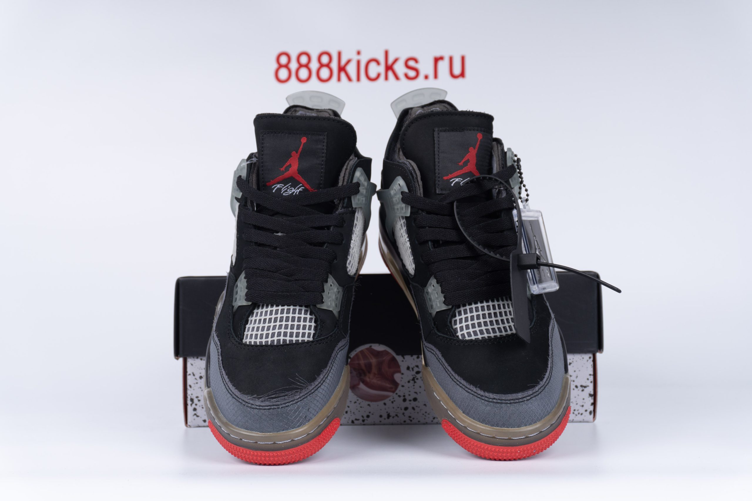 Off White X Air Jordan 4 Retro Black