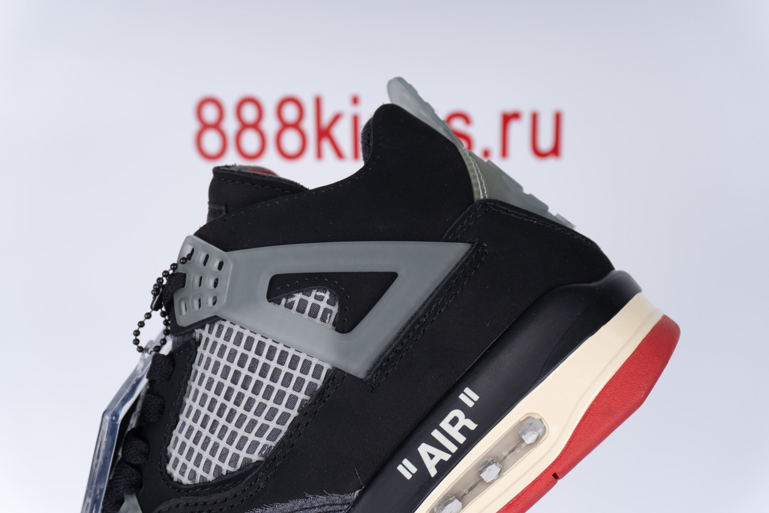 Off White X Air Jordan 4 Retro Black