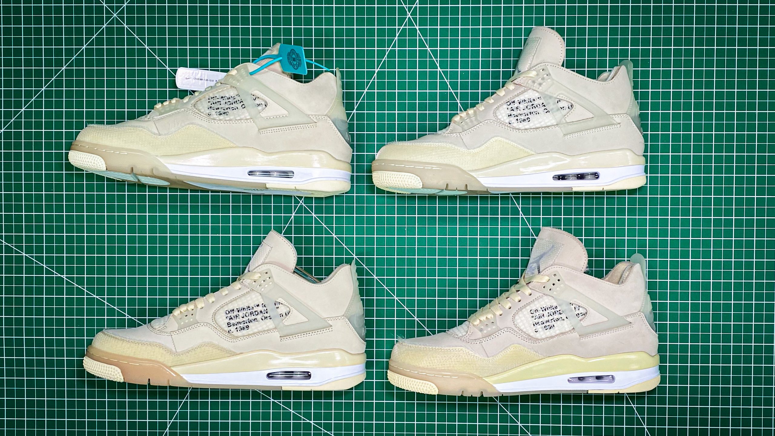 Jordan 4 Retro Off-White Sail