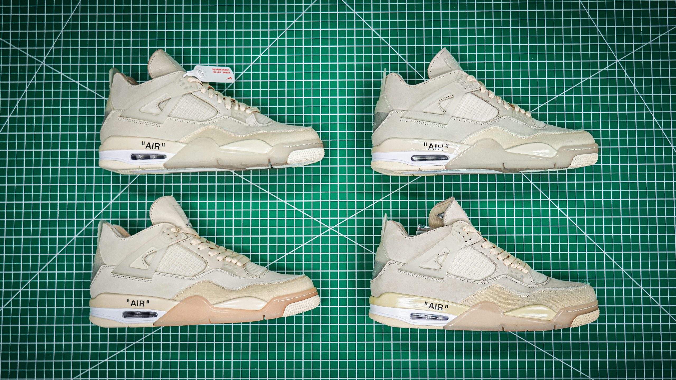 Jordan 4 Retro Off-White Sail