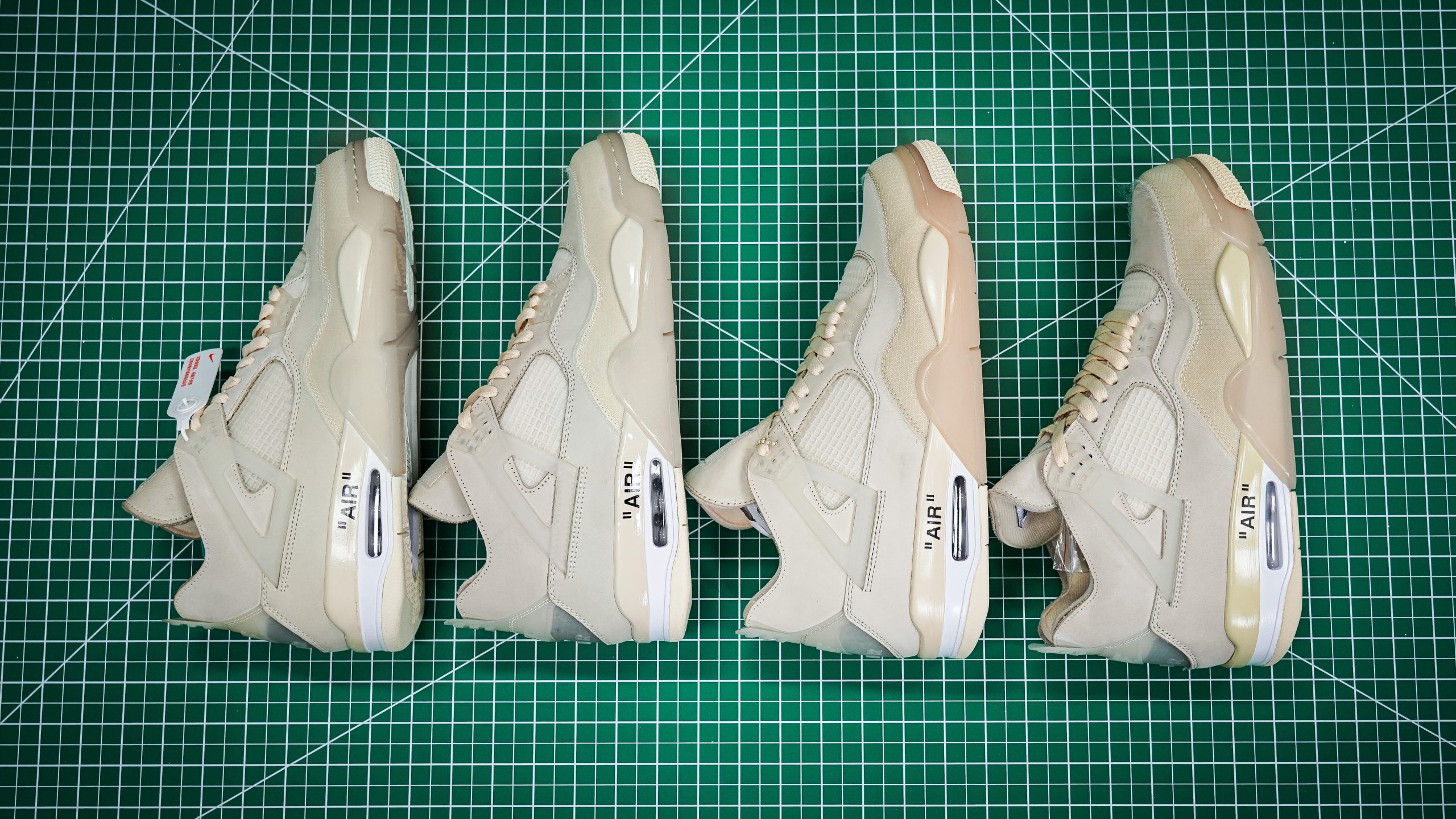 Jordan 4 Retro Off-White Sail