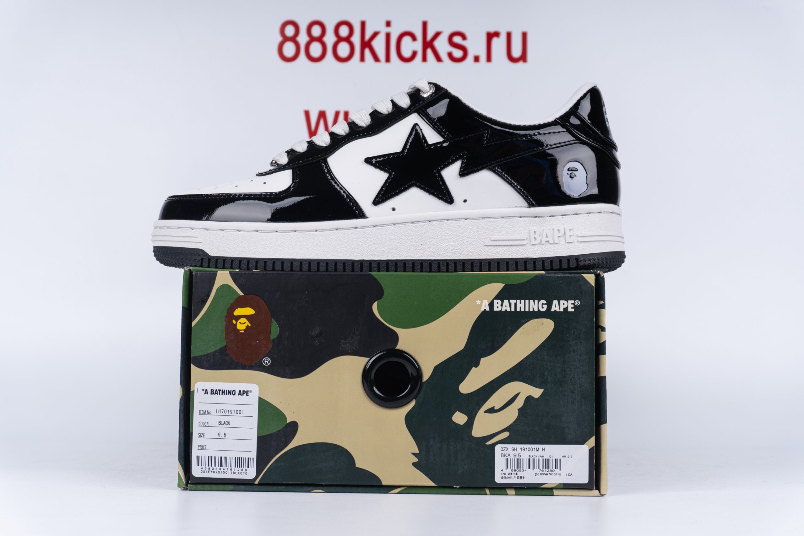 A Bathing Ape Bape Sta Low Black