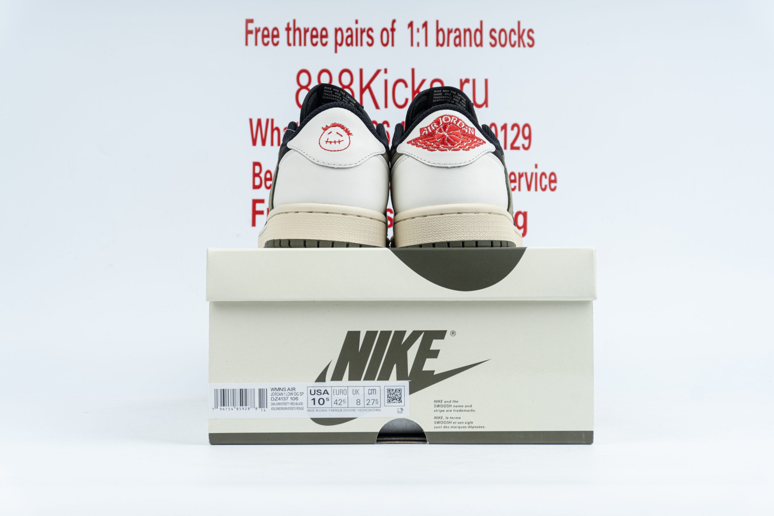 Jordan 1 Retro Low OG SP Travis Scott Olive (W)