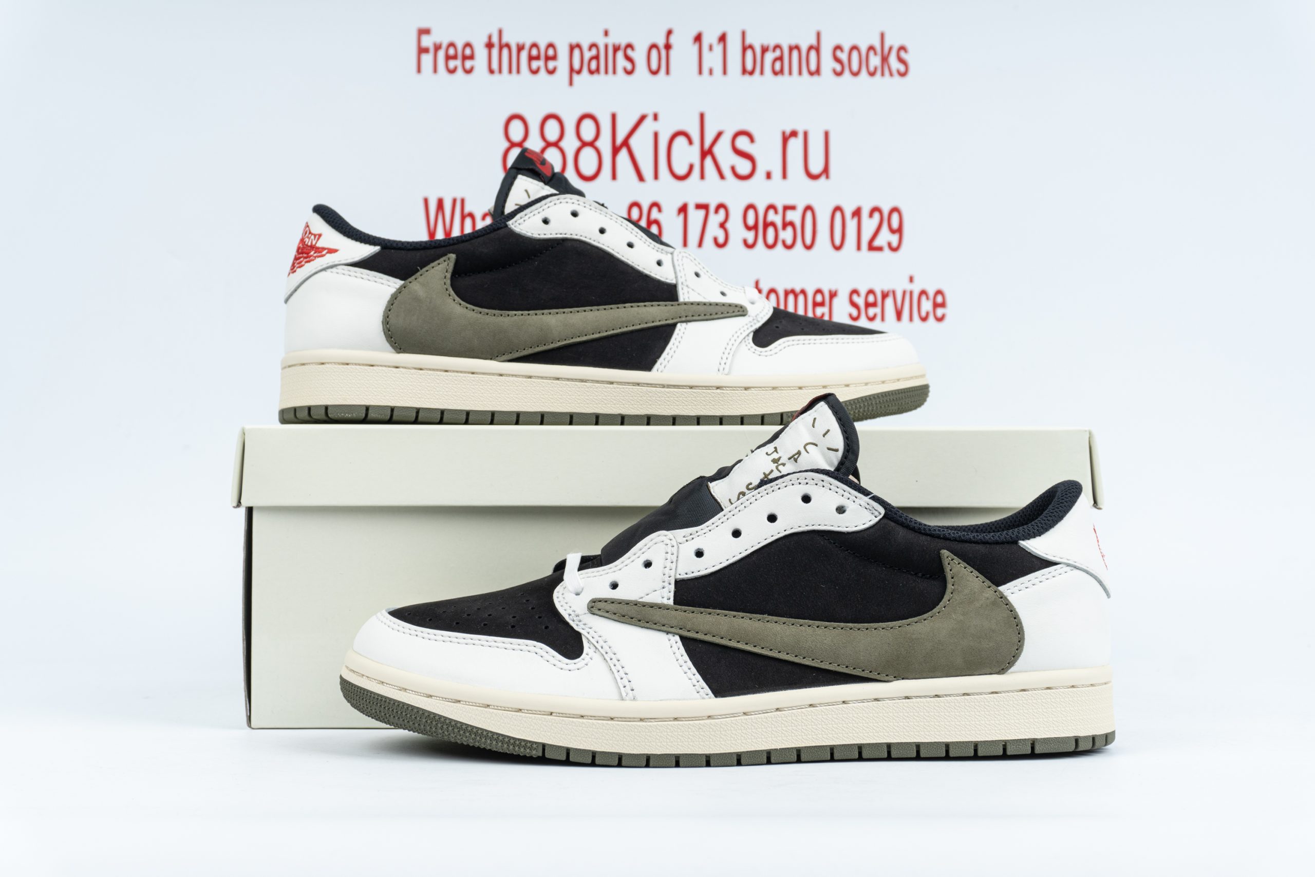 Jordan 1 Retro Low OG SP Travis Scott Olive (W)