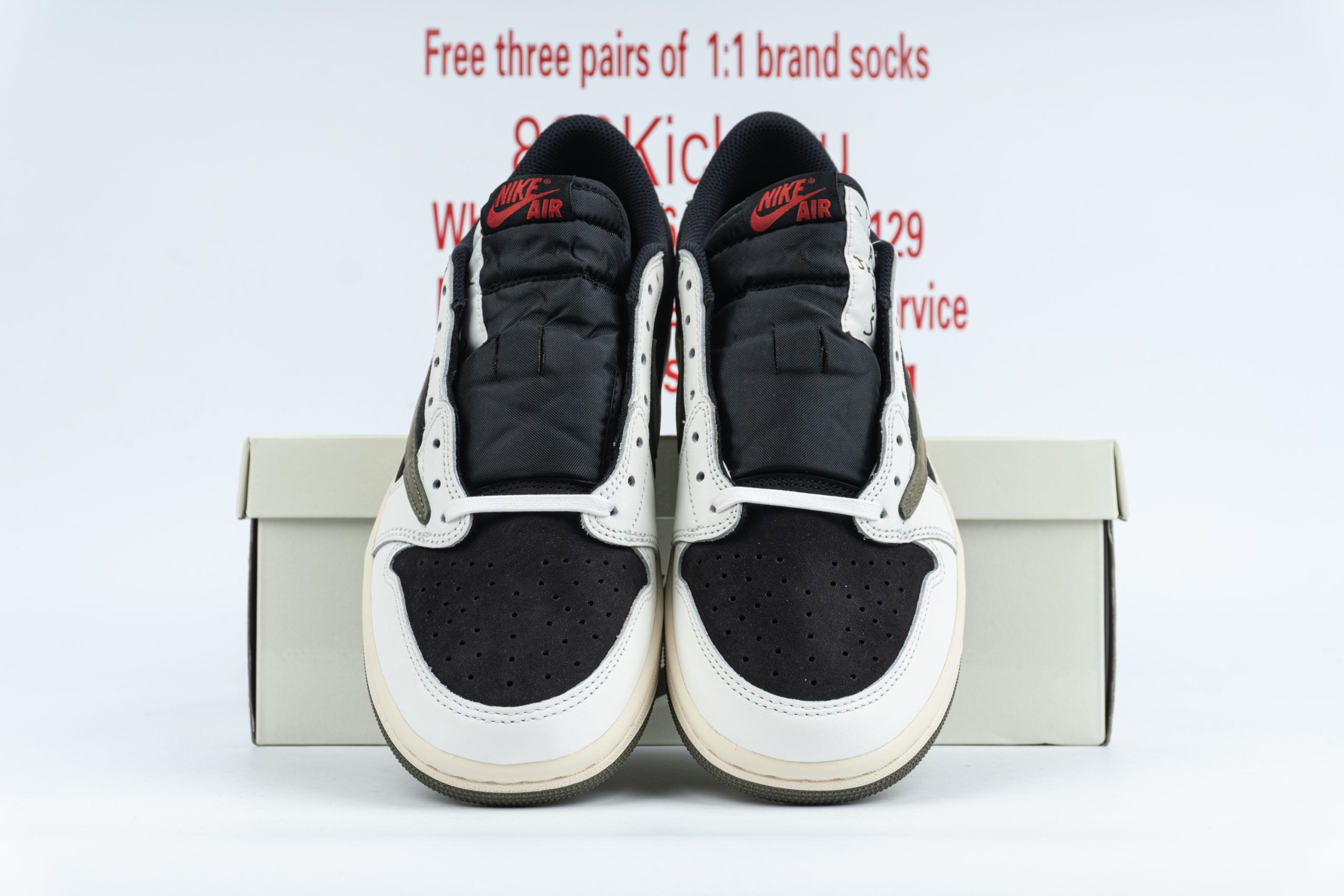 Jordan 1 Retro Low OG SP Travis Scott Olive (W)