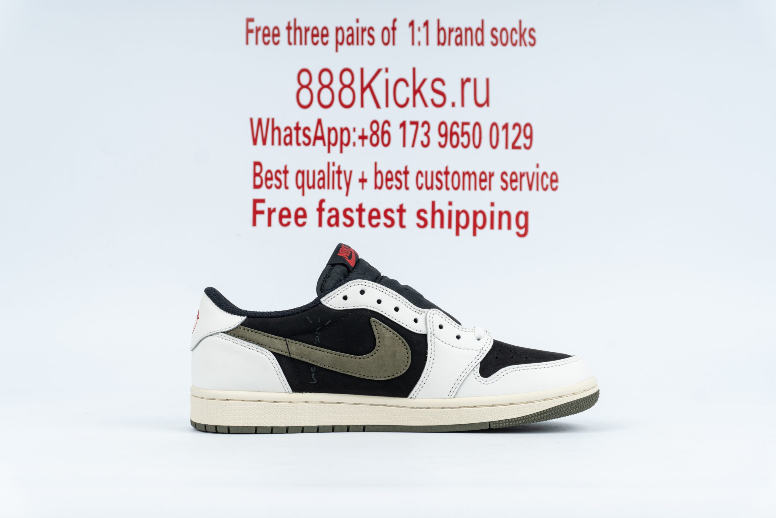 Jordan 1 Retro Low OG SP Travis Scott Olive (W)