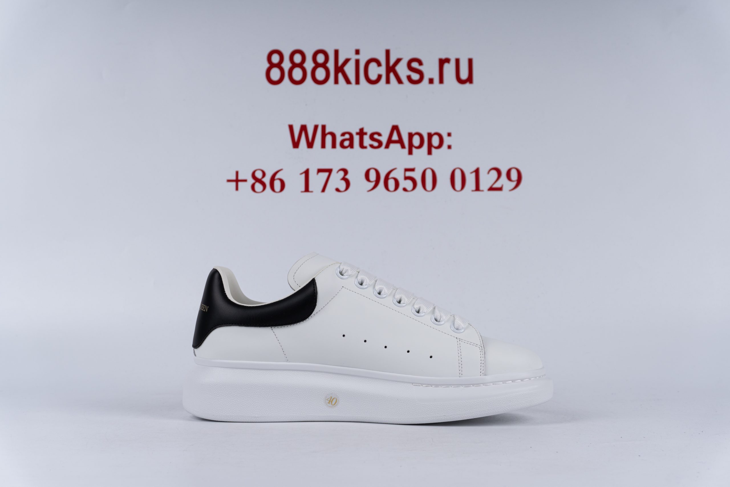 Alexander McQueen Oversized Ivory Black