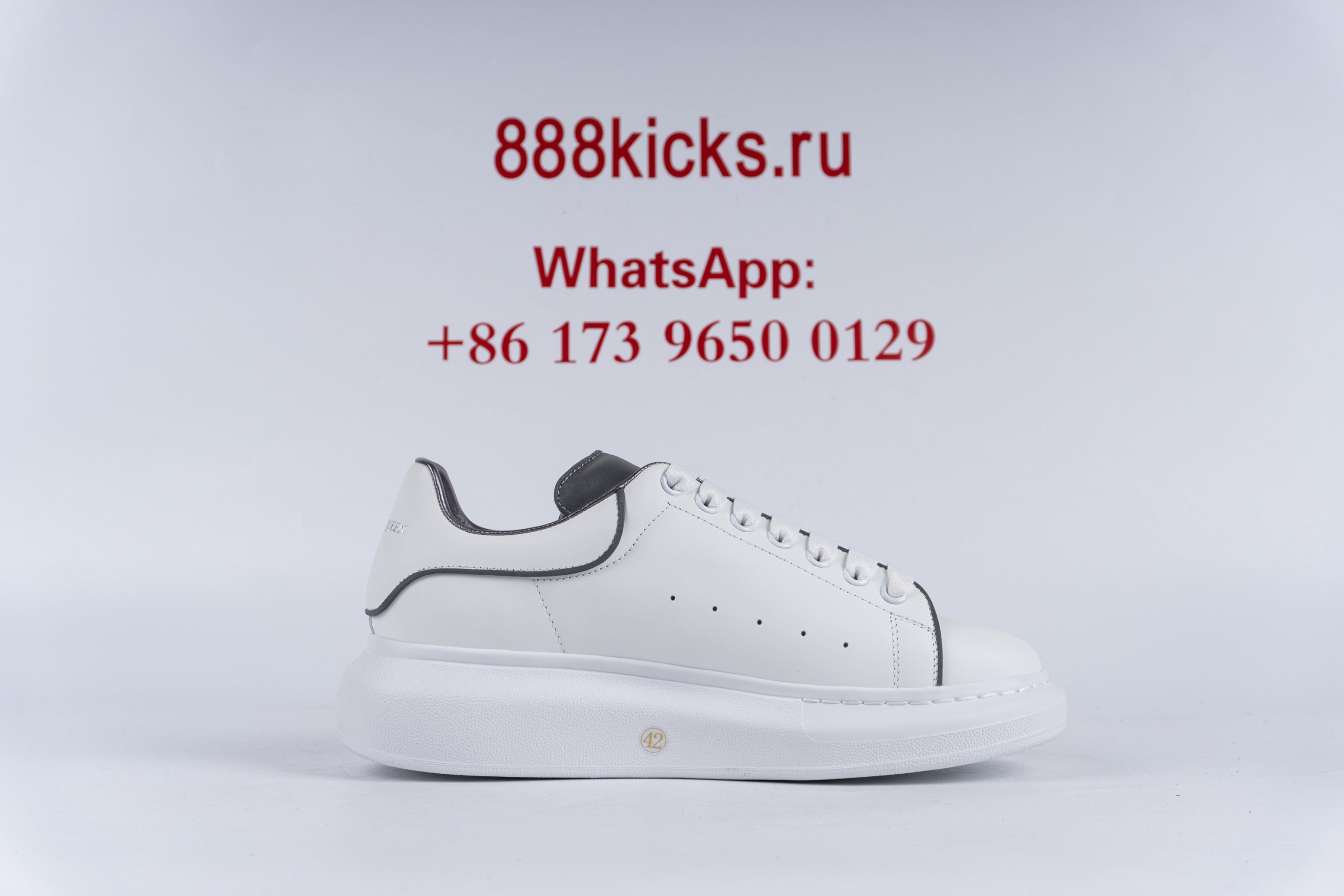 Alexander McQueen Oversized White Grey