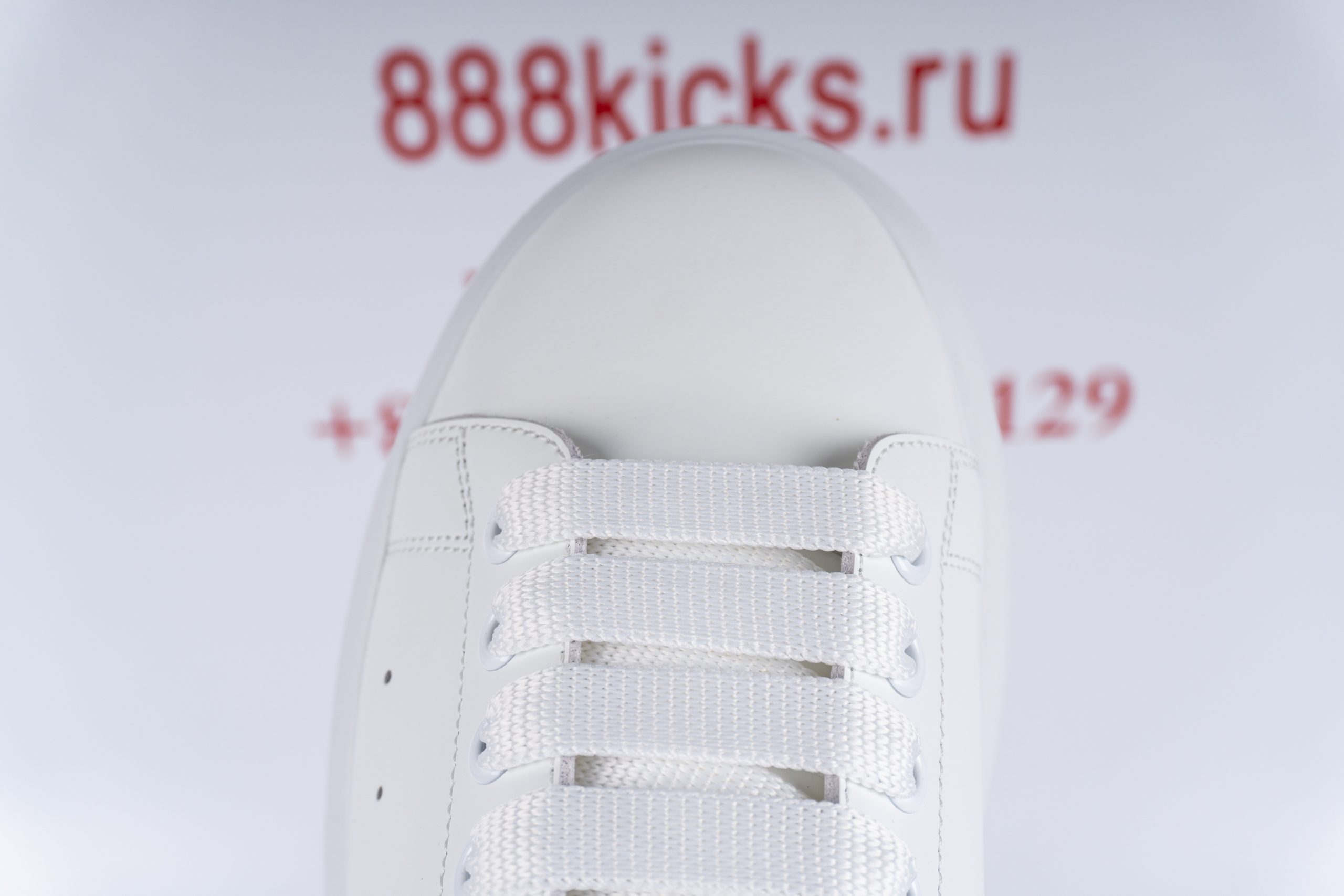 Alexander McQueen Oversized White Grey Blue