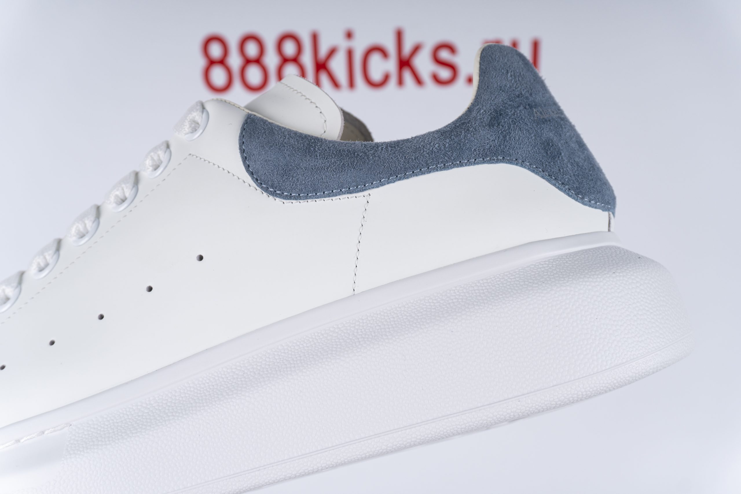 Alexander McQueen Oversized White Grey Blue