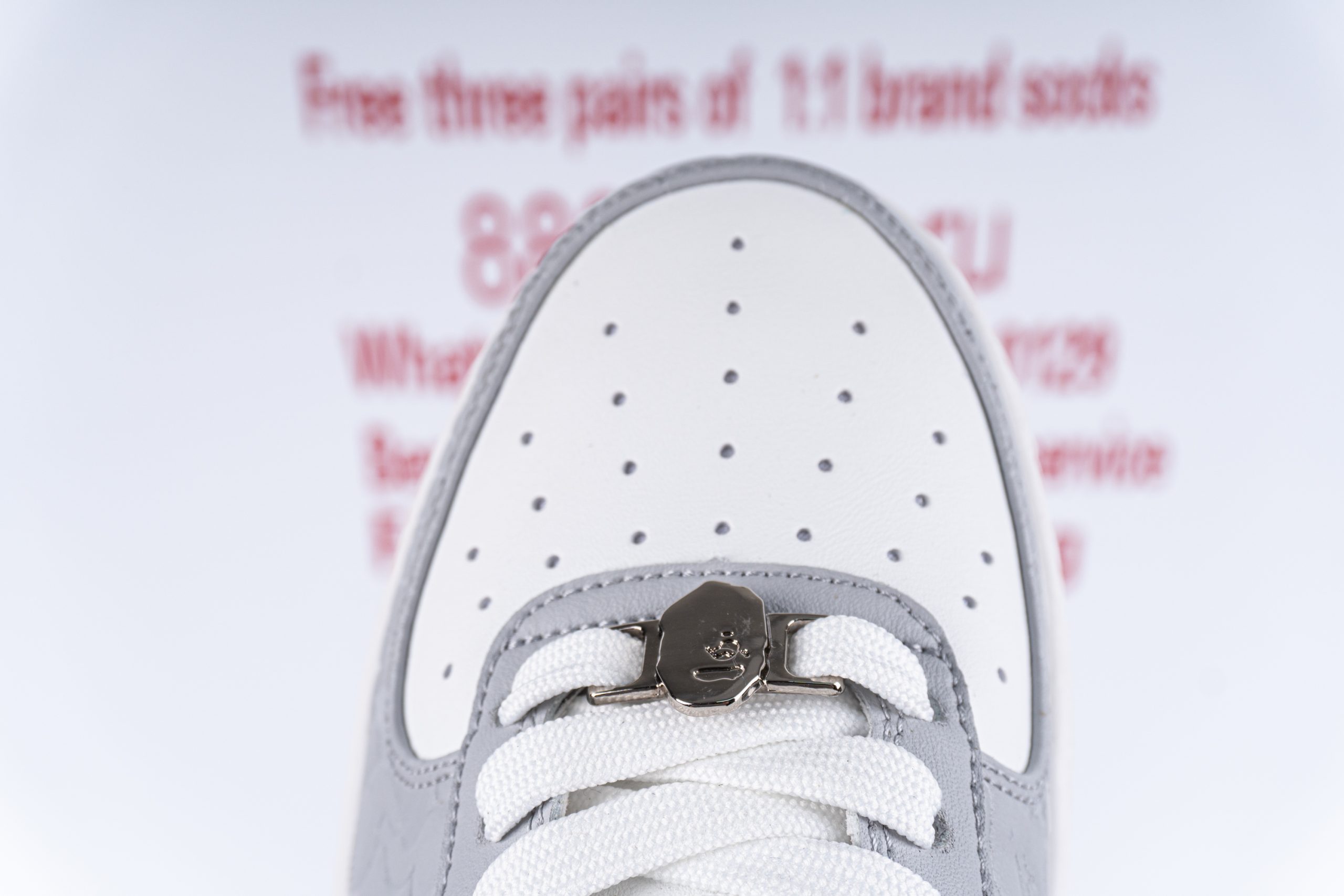 A Bathing Ape Bape Sta Low Grey Black