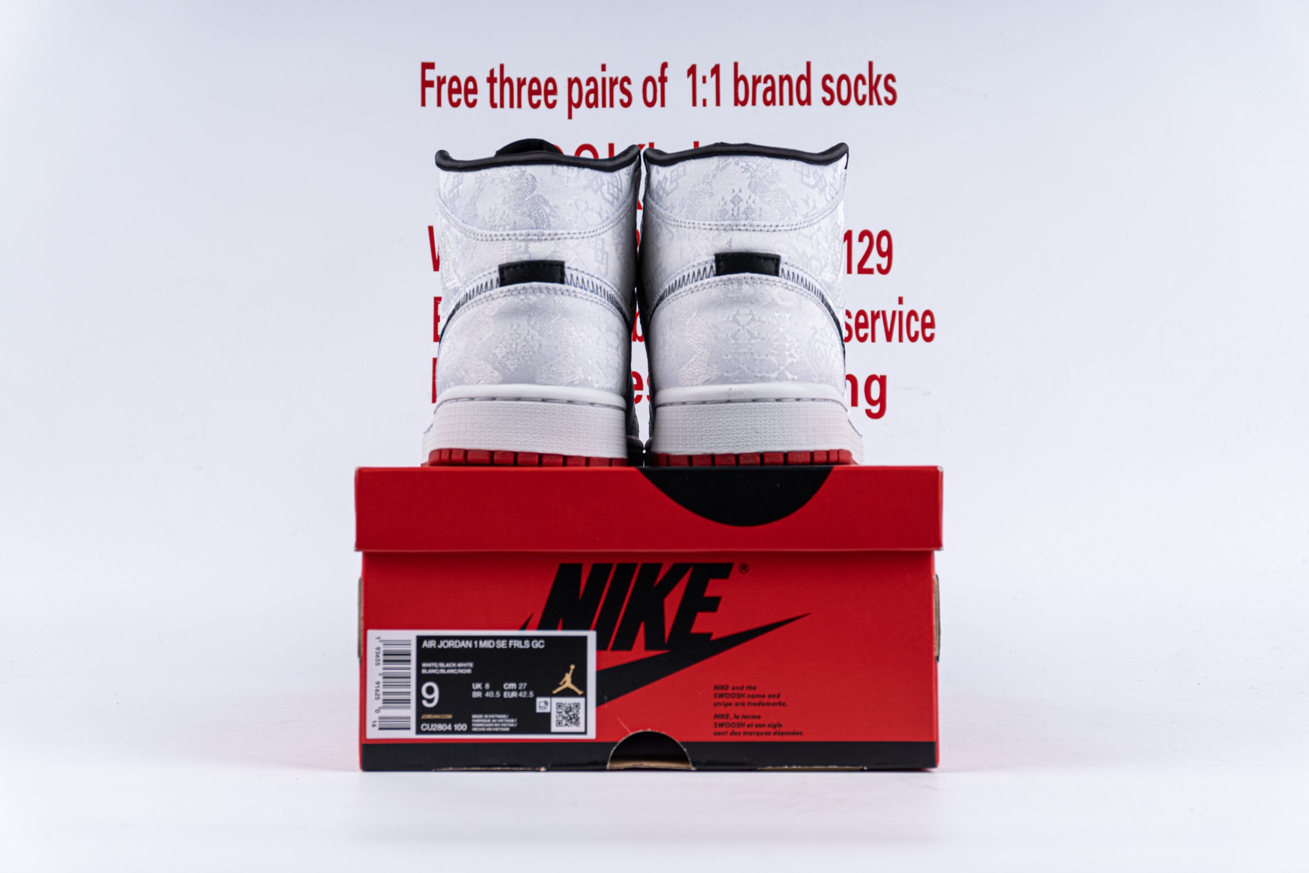 Jordan 1 Mid SE Fearless Edison Chen CLOT