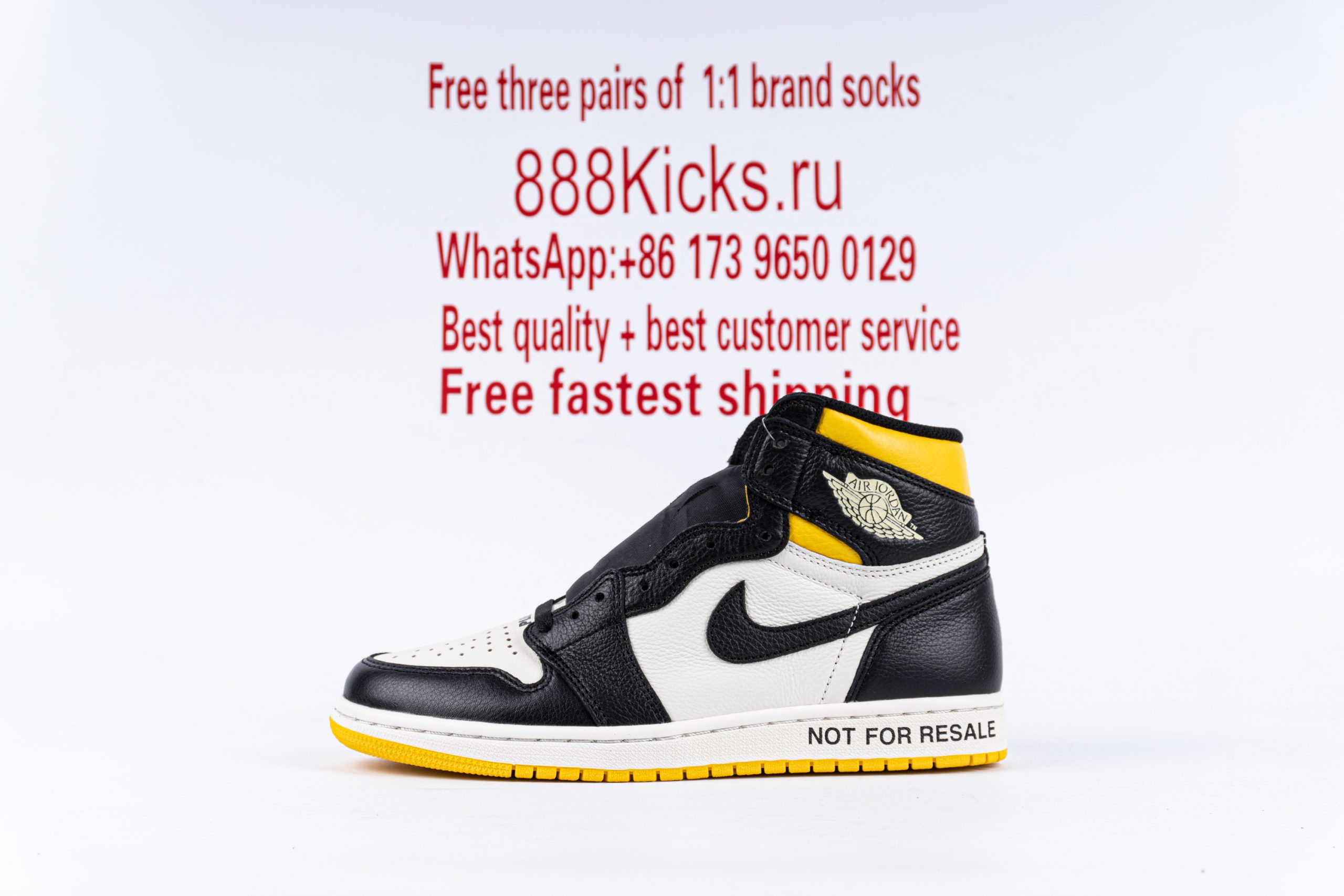 Jordan 1 Retro High Not For Resale Varsity Maize