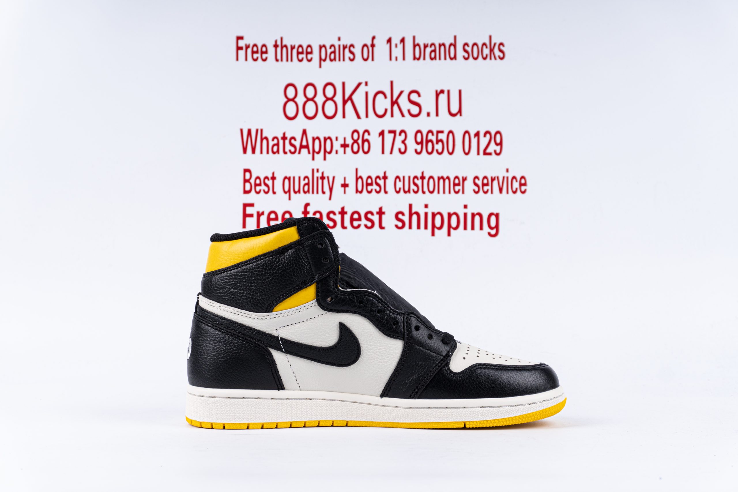 Jordan 1 Retro High Not For Resale Varsity Maize