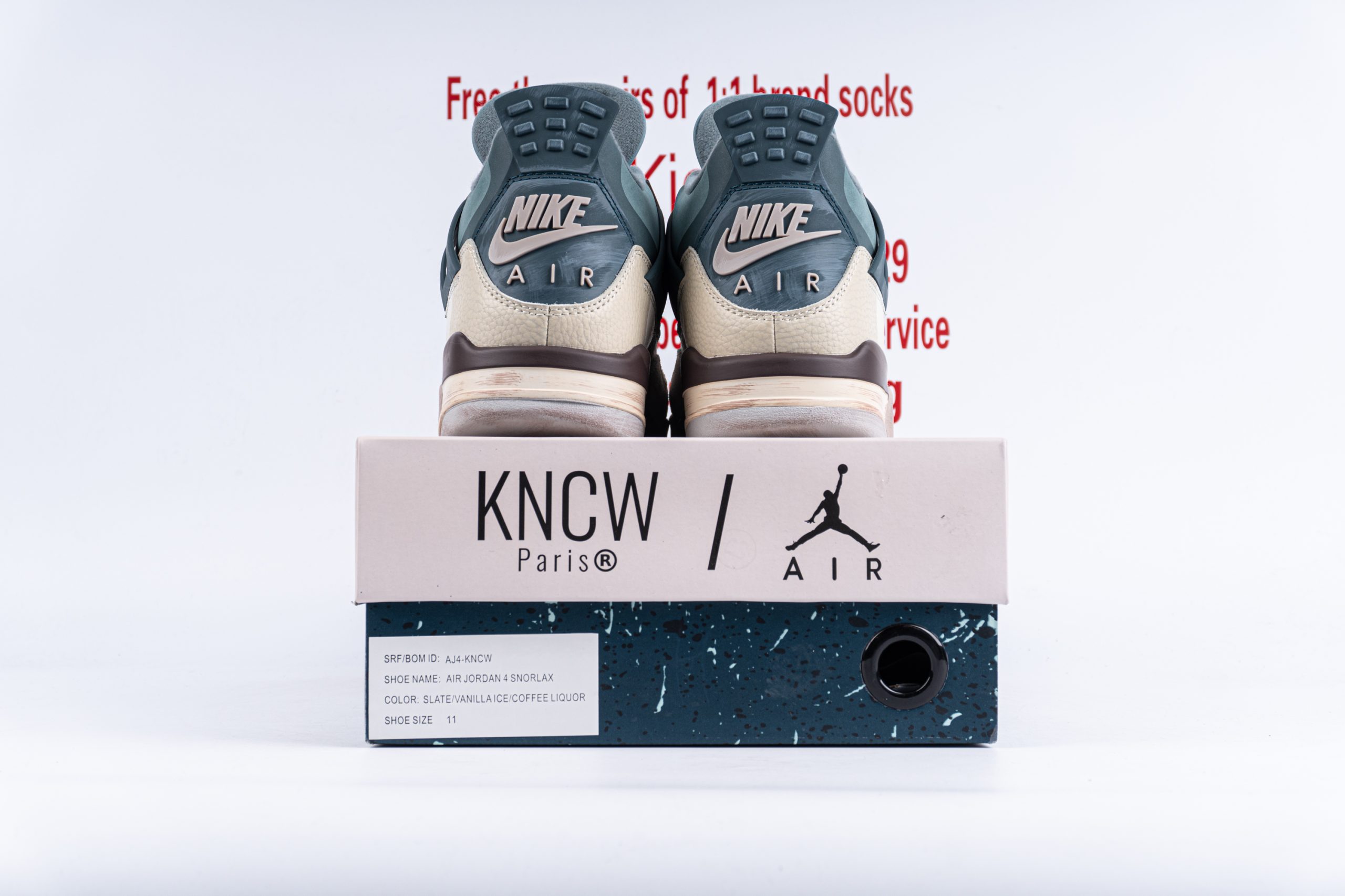 Jordan 4 Retro Snorlax