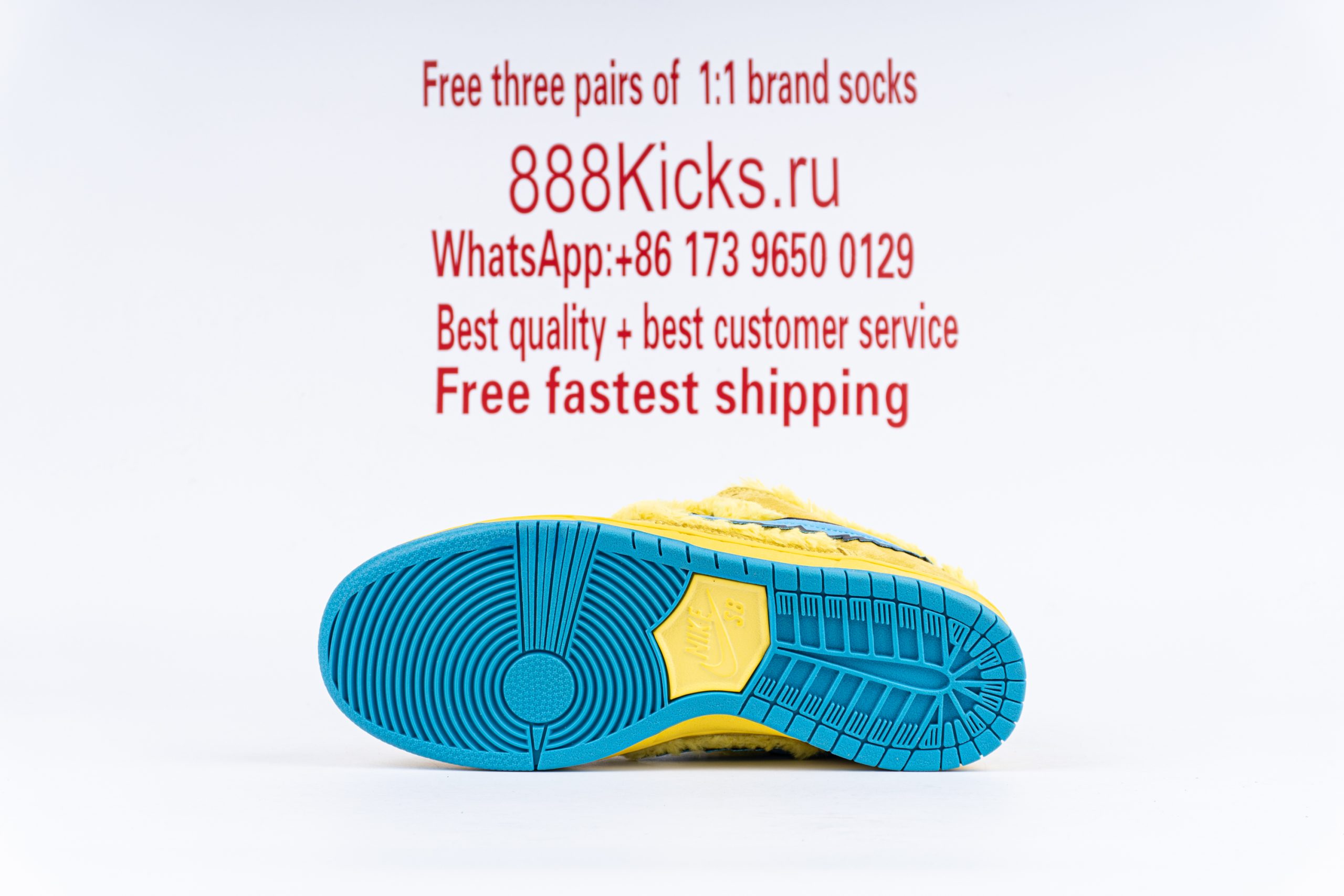 Nike SB Dunk Low Grateful Dead Bears Opti Yellow