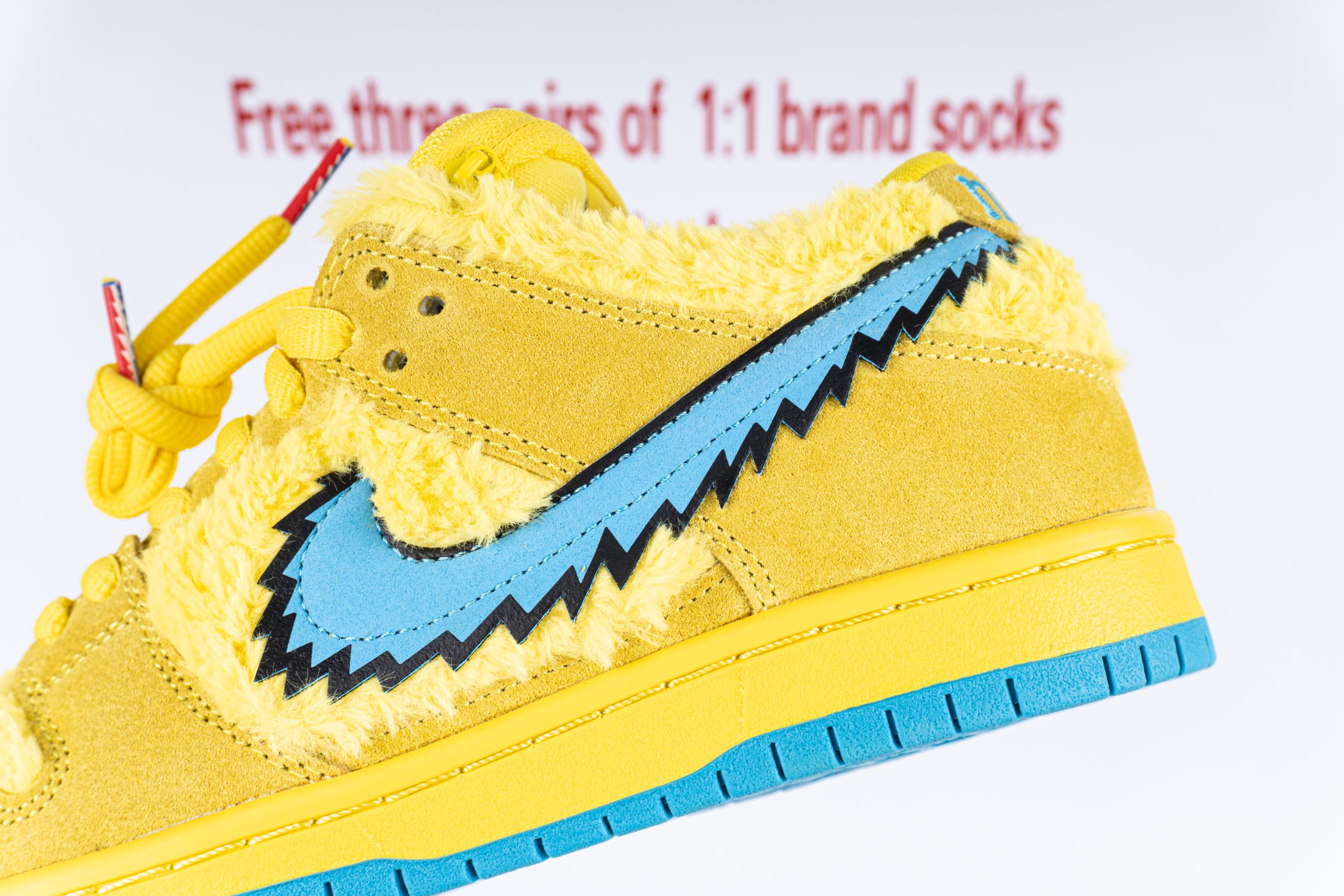 Nike SB Dunk Low Grateful Dead Bears Opti Yellow