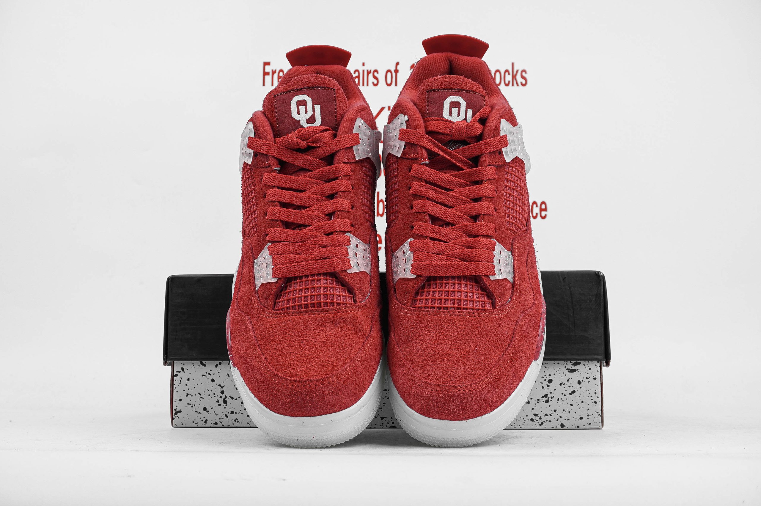 Jordan 4 Retro Oklahoma Sooners PE