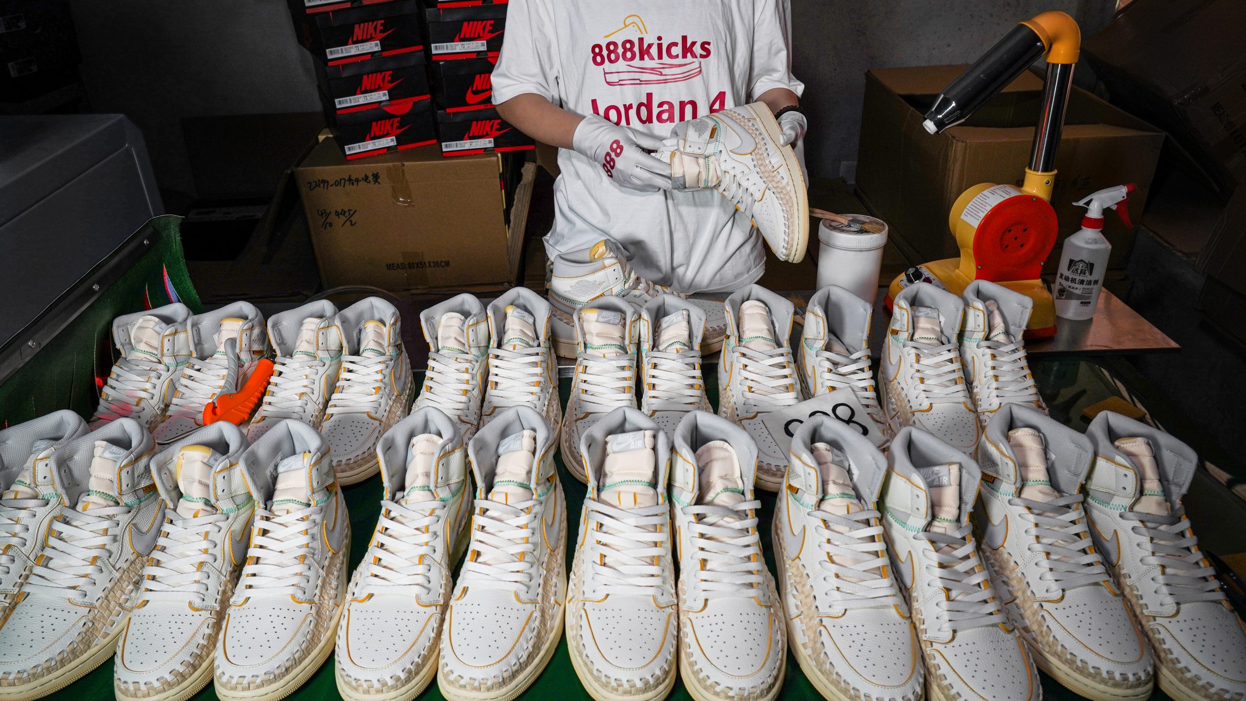 Jordan 1 Retro High OG SPUnion Woven Sail