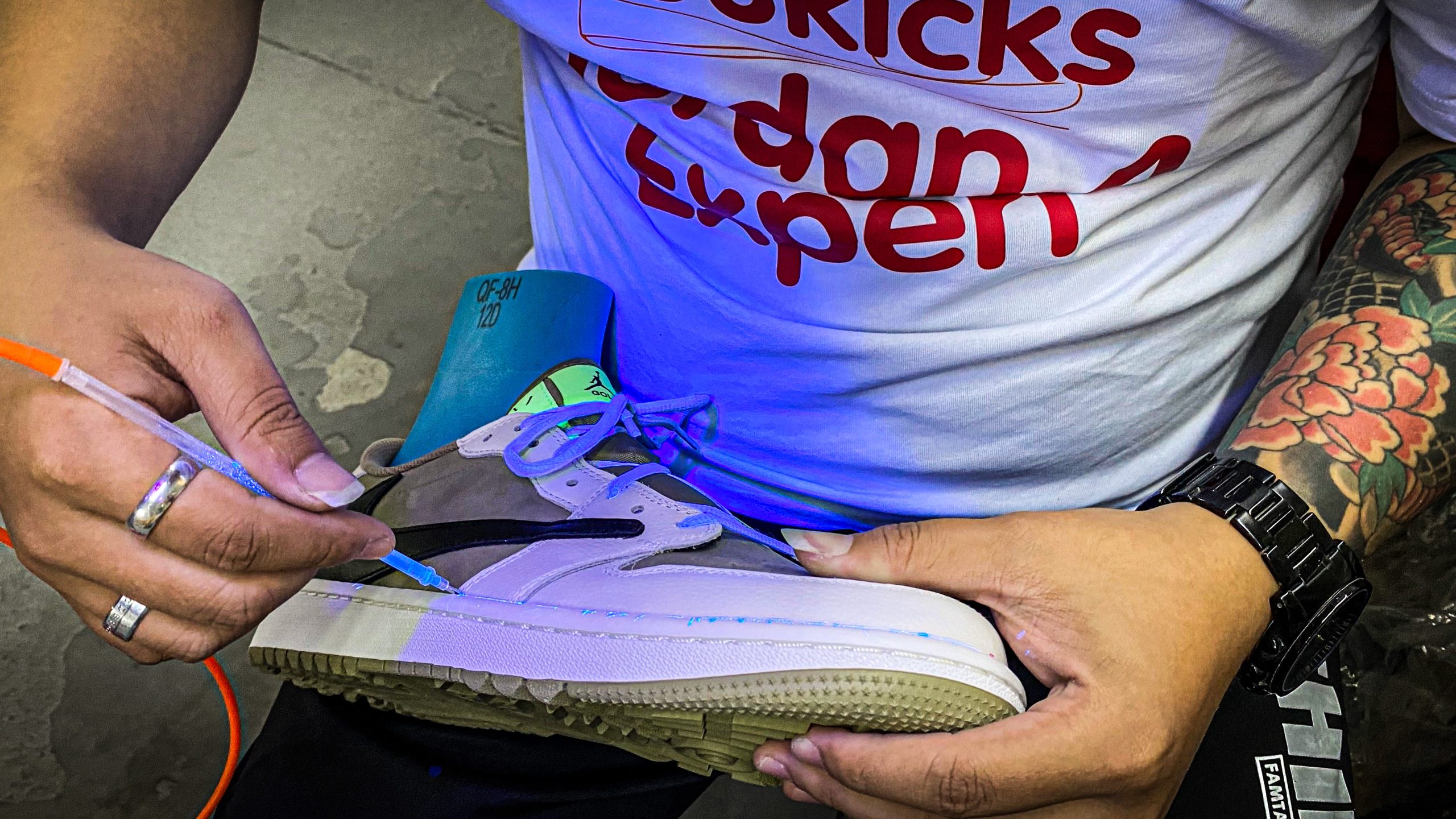 Jordan 1 Retro Low Golf Travis Scott Neutral Olive