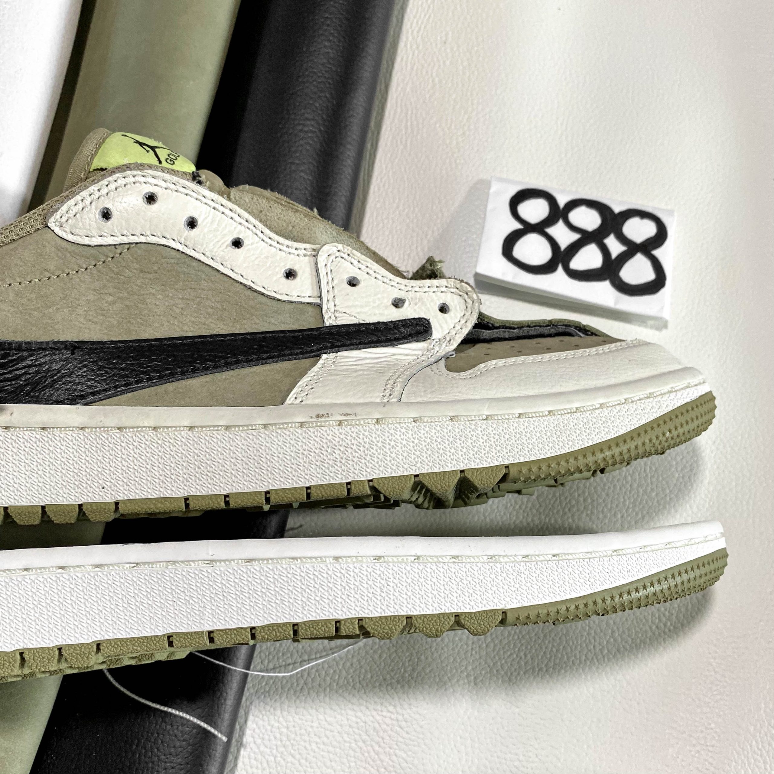 Jordan 1 Retro Low Golf Travis Scott Neutral Olive