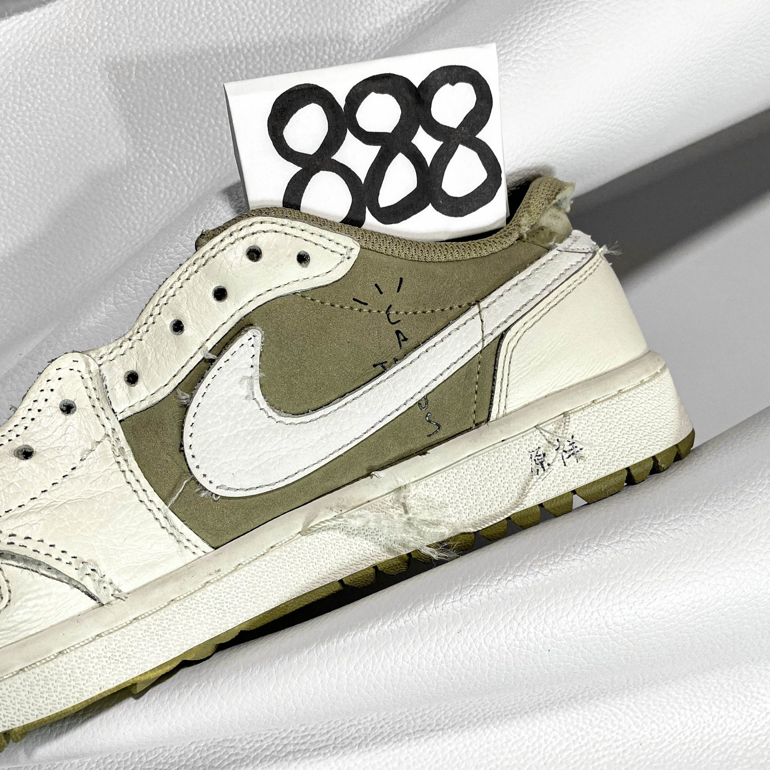 Jordan 1 Retro Low Golf Travis Scott Neutral Olive