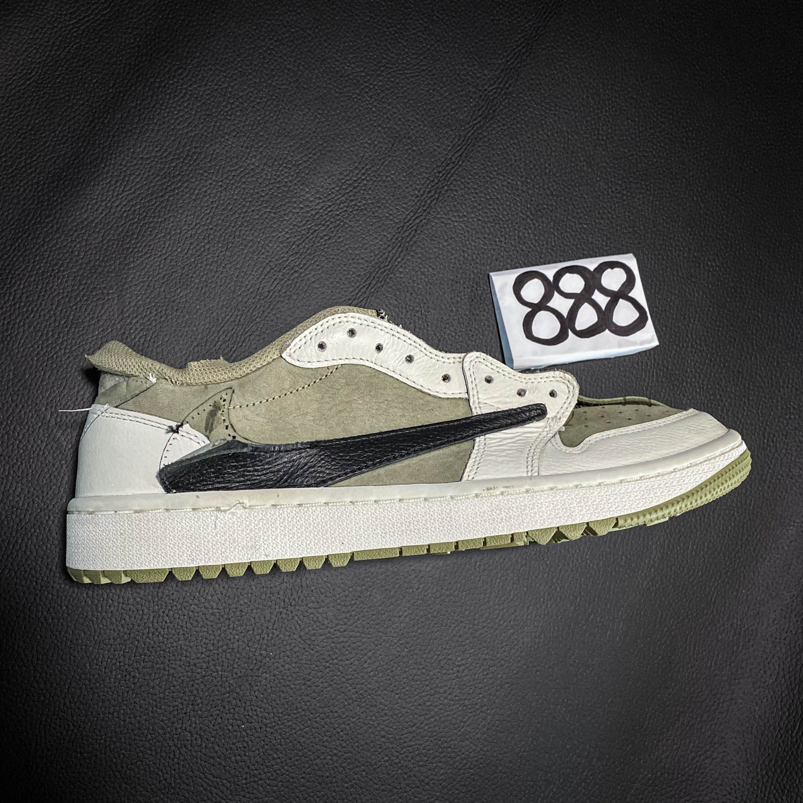 Jordan 1 Retro Low Golf Travis Scott Neutral Olive