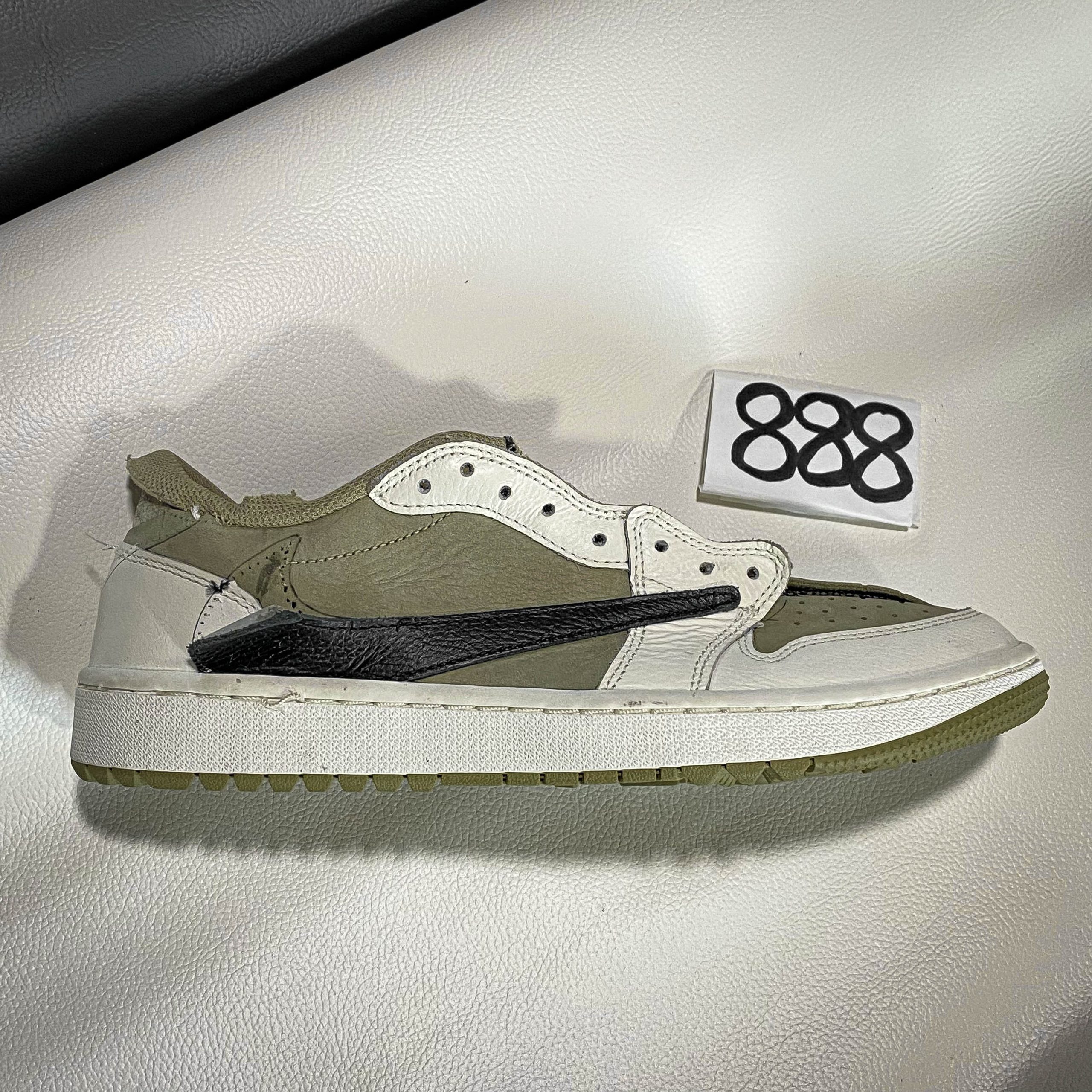 Jordan 1 Retro Low Golf Travis Scott Neutral Olive