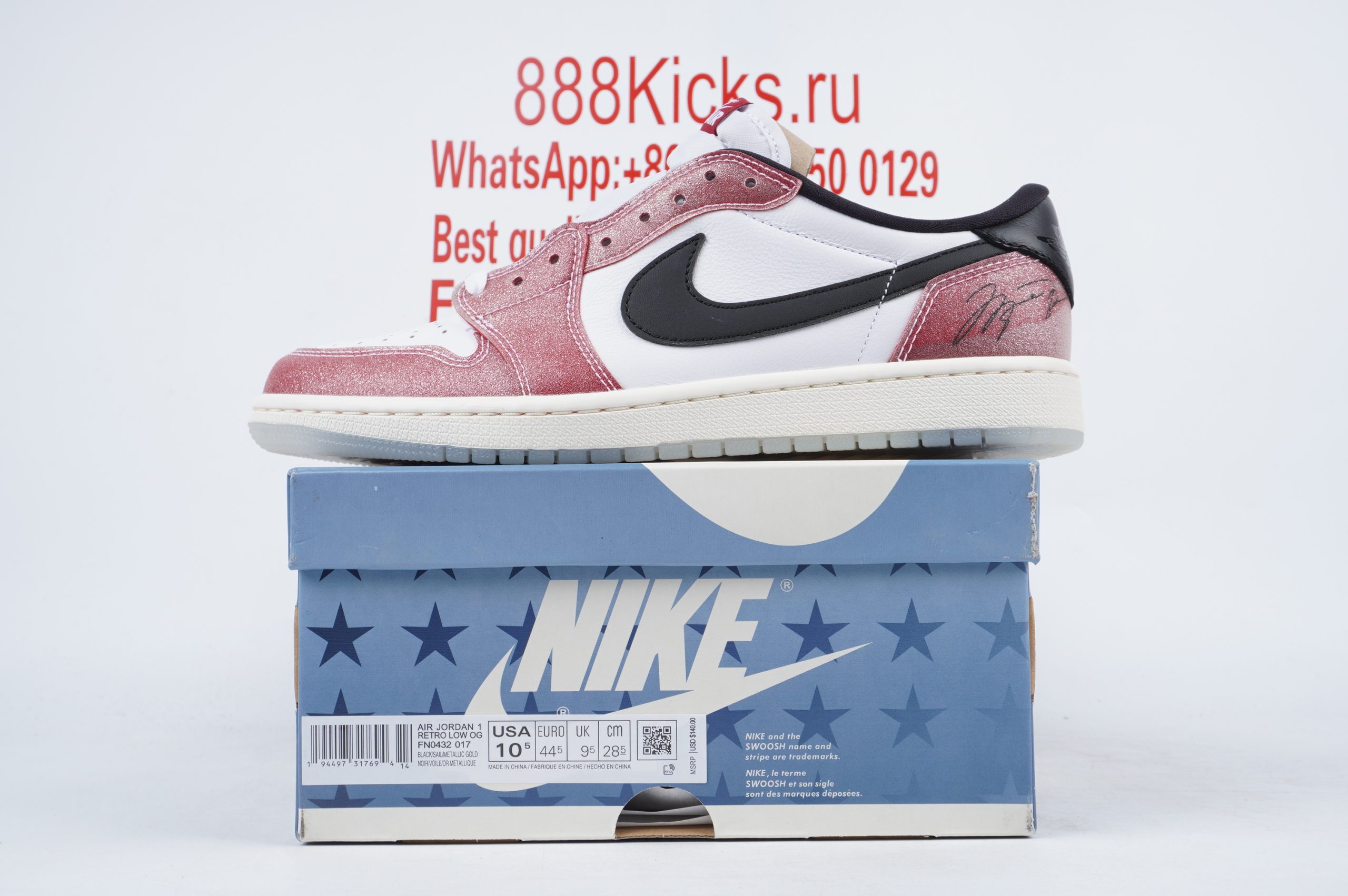JORDAN 1 RETRO LOW TROPHY ROOM CHICAGO