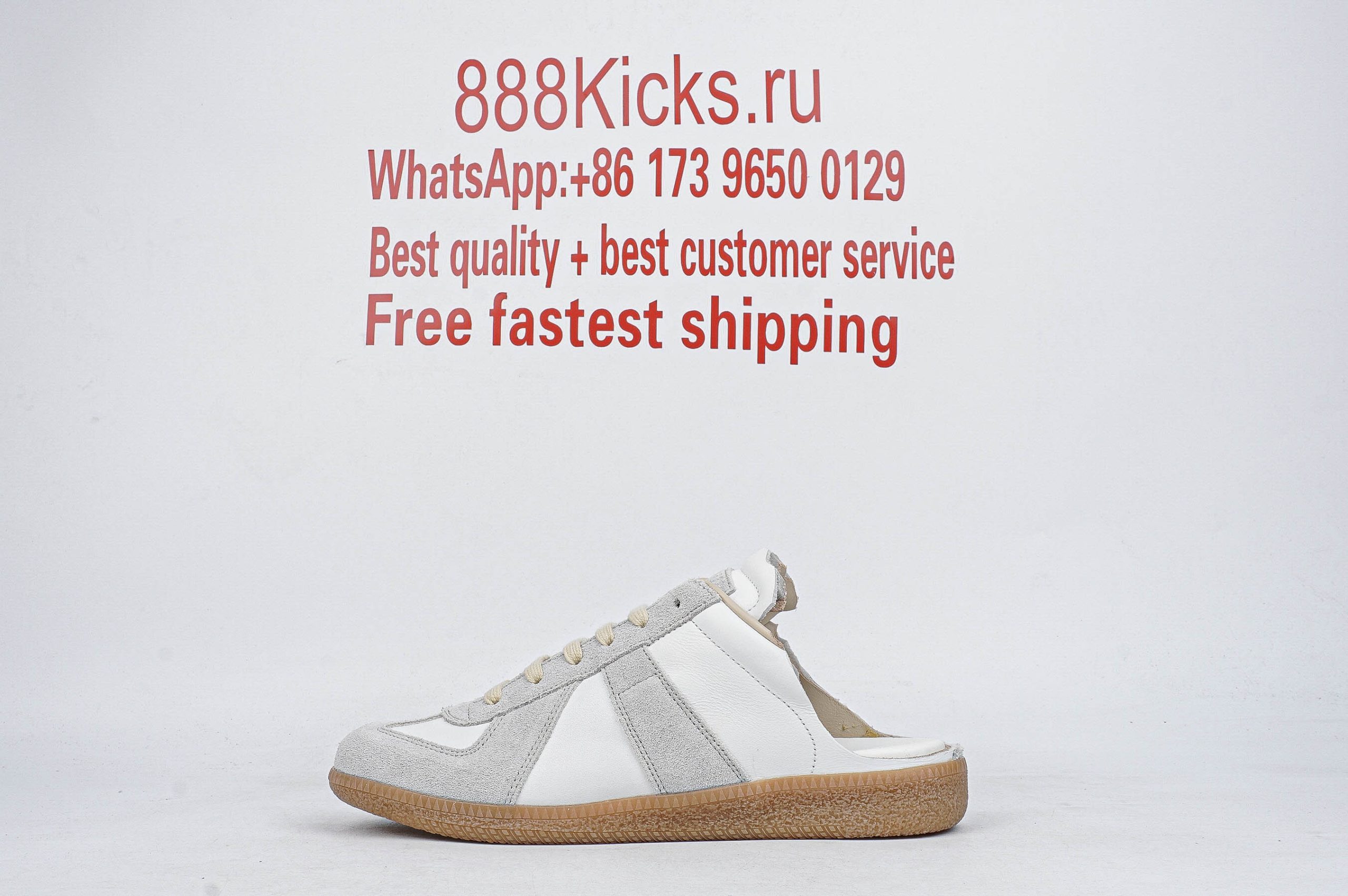 Maison Margiela Replica Cut-out White Grey