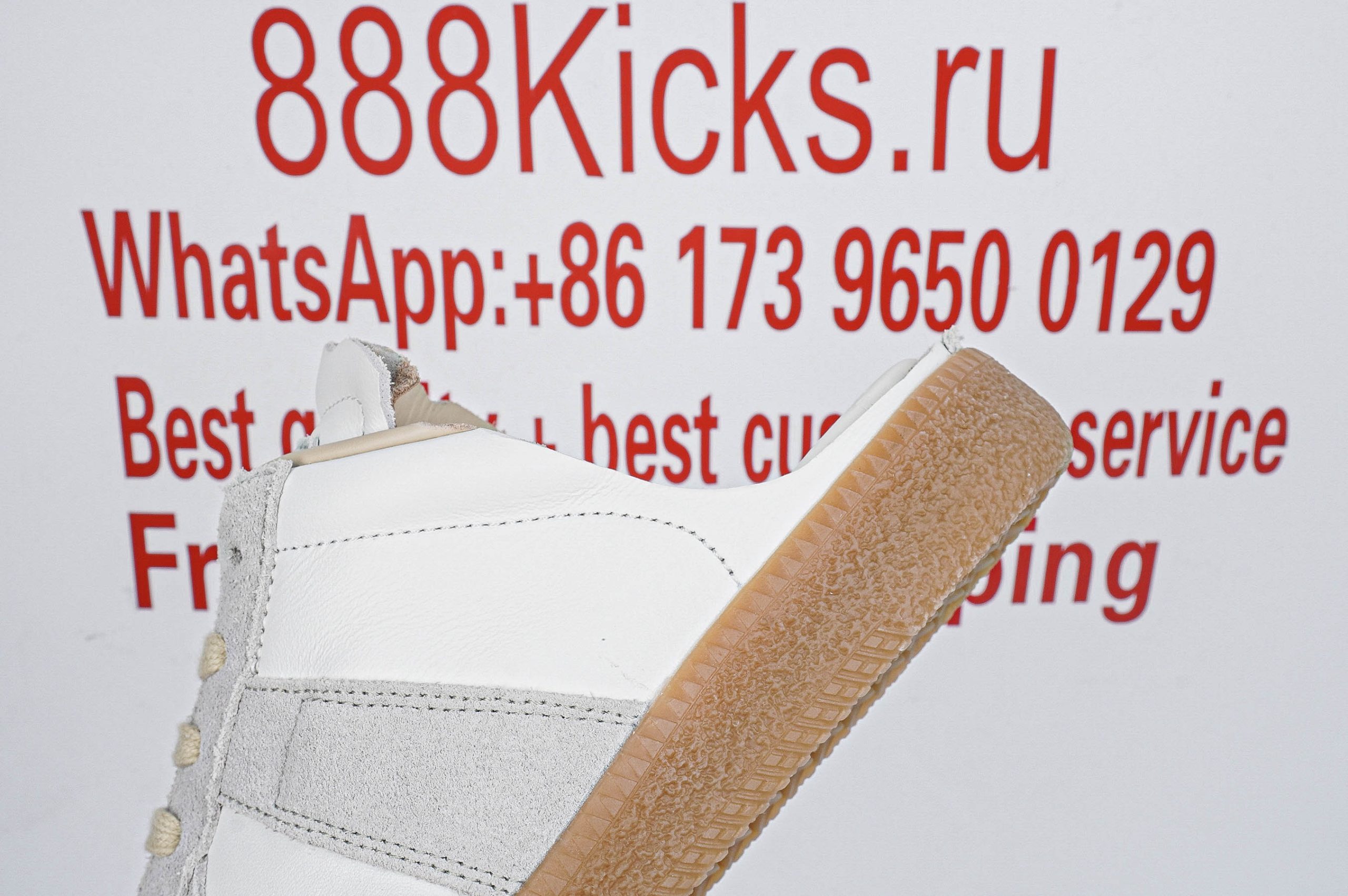 Maison Margiela Replica Cut-out White Grey