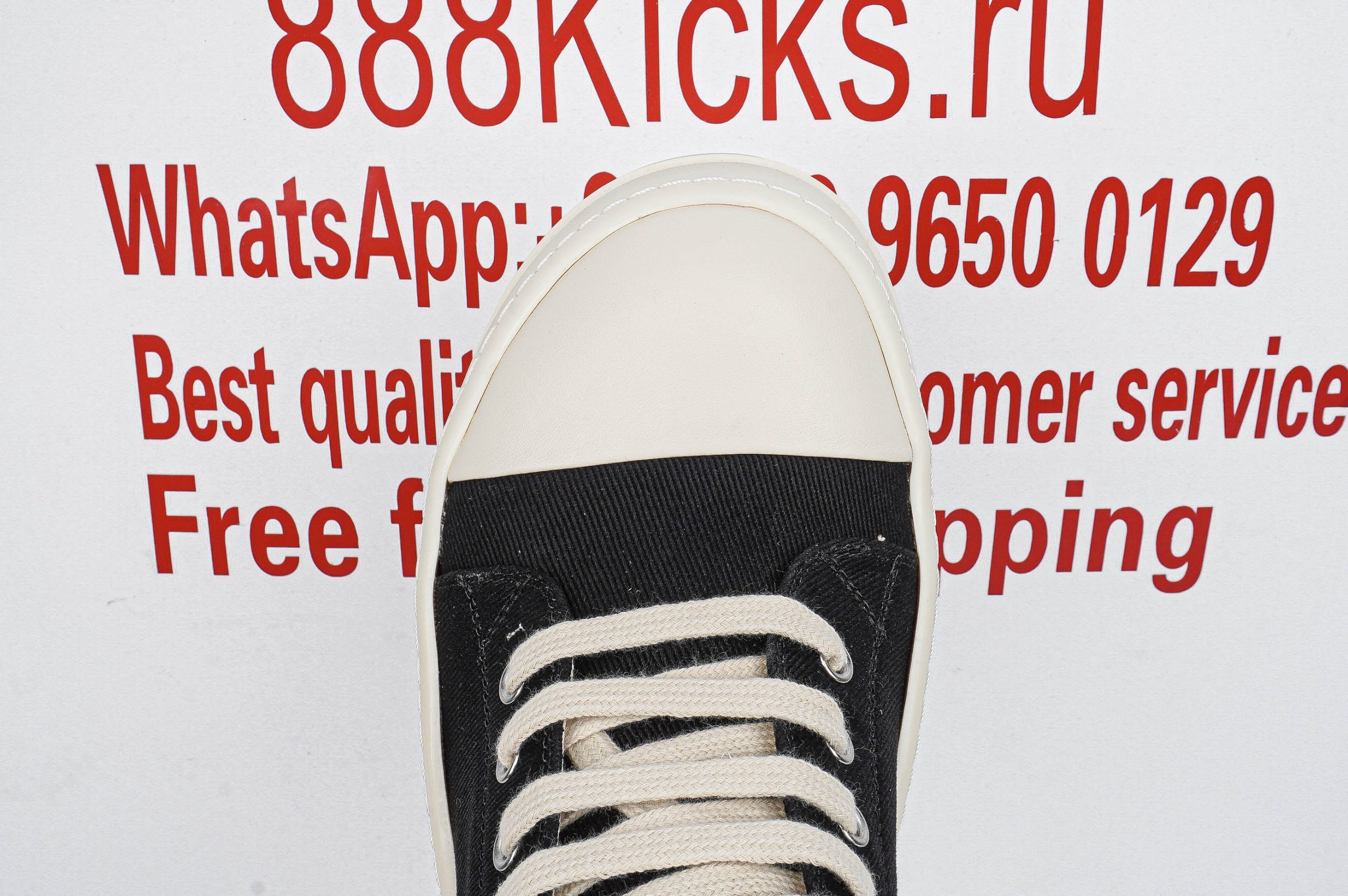 Rick Owens DRKSHDW Black Denim Low Black