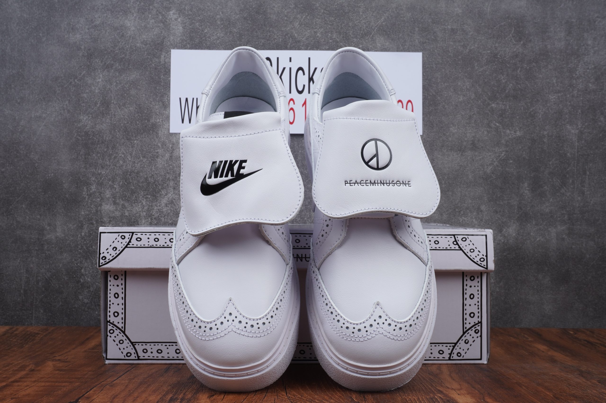 Nike Kwondo 1 G-Dragon Peaceminusone Triple White
