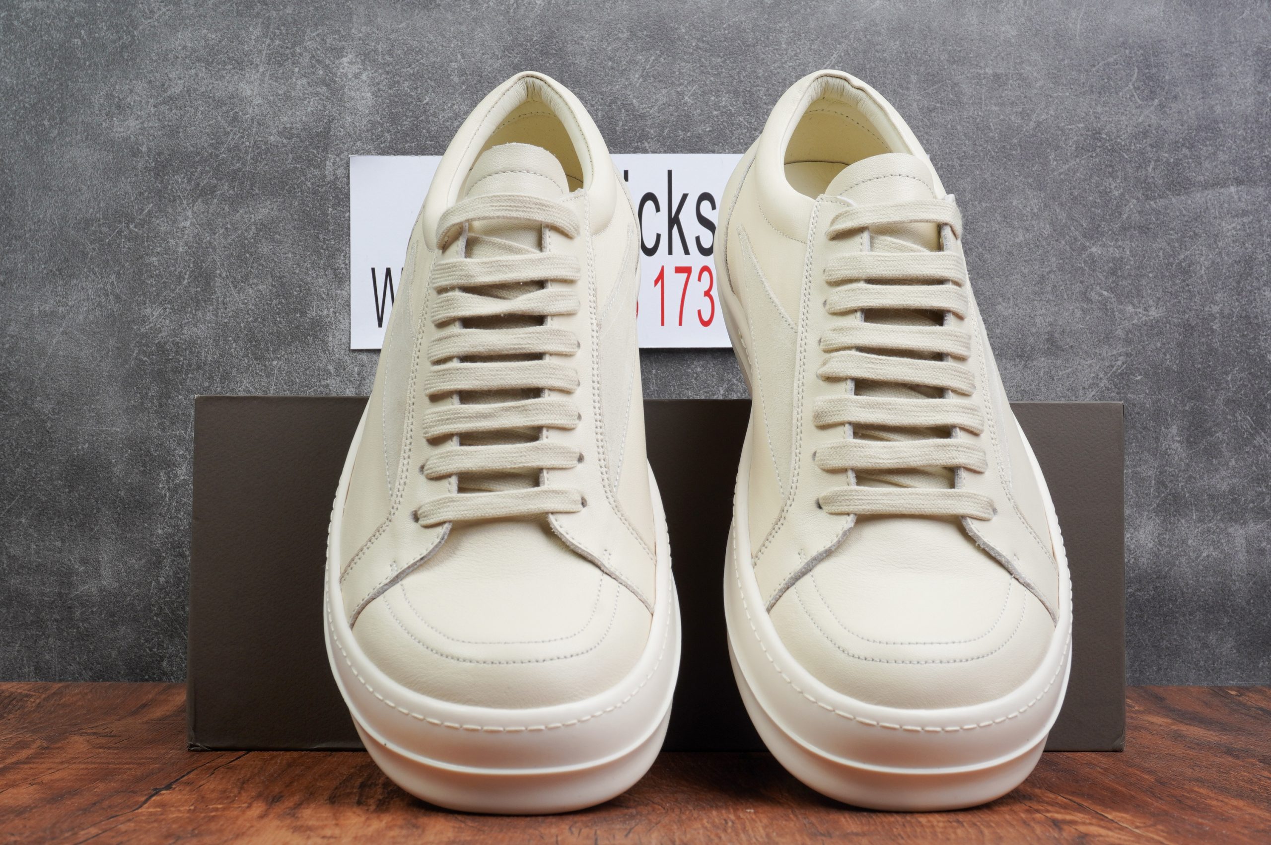 Rick Owens Vintage Sneaks Milk