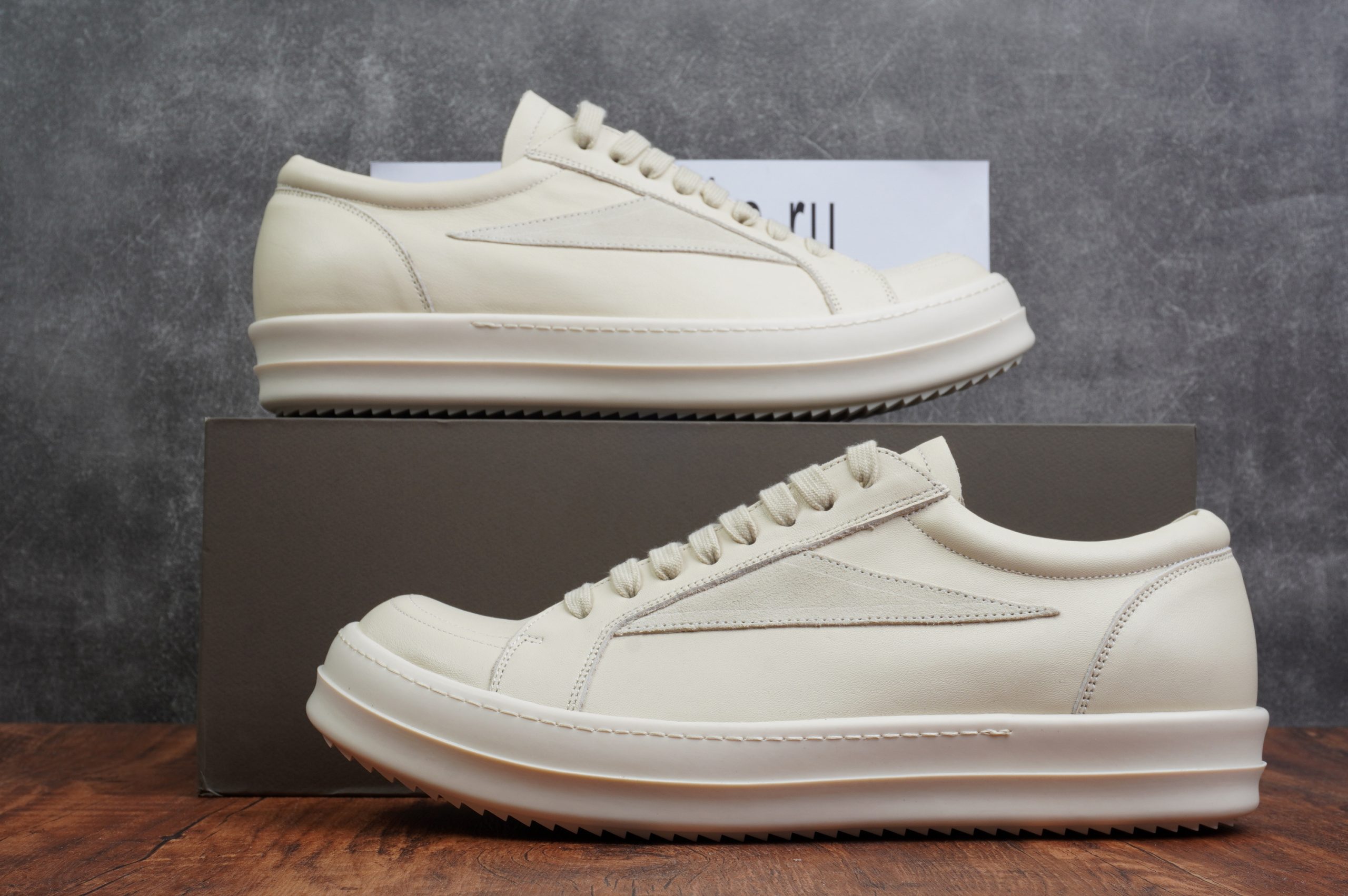Rick Owens Vintage Sneaks Milk